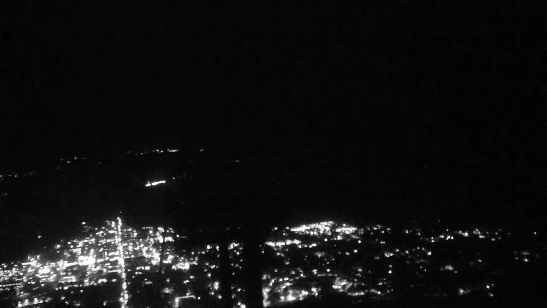 Jackson City Skyline from Snow King  Mountain Live Cam - Jackson, Teton, Wyoming, USA