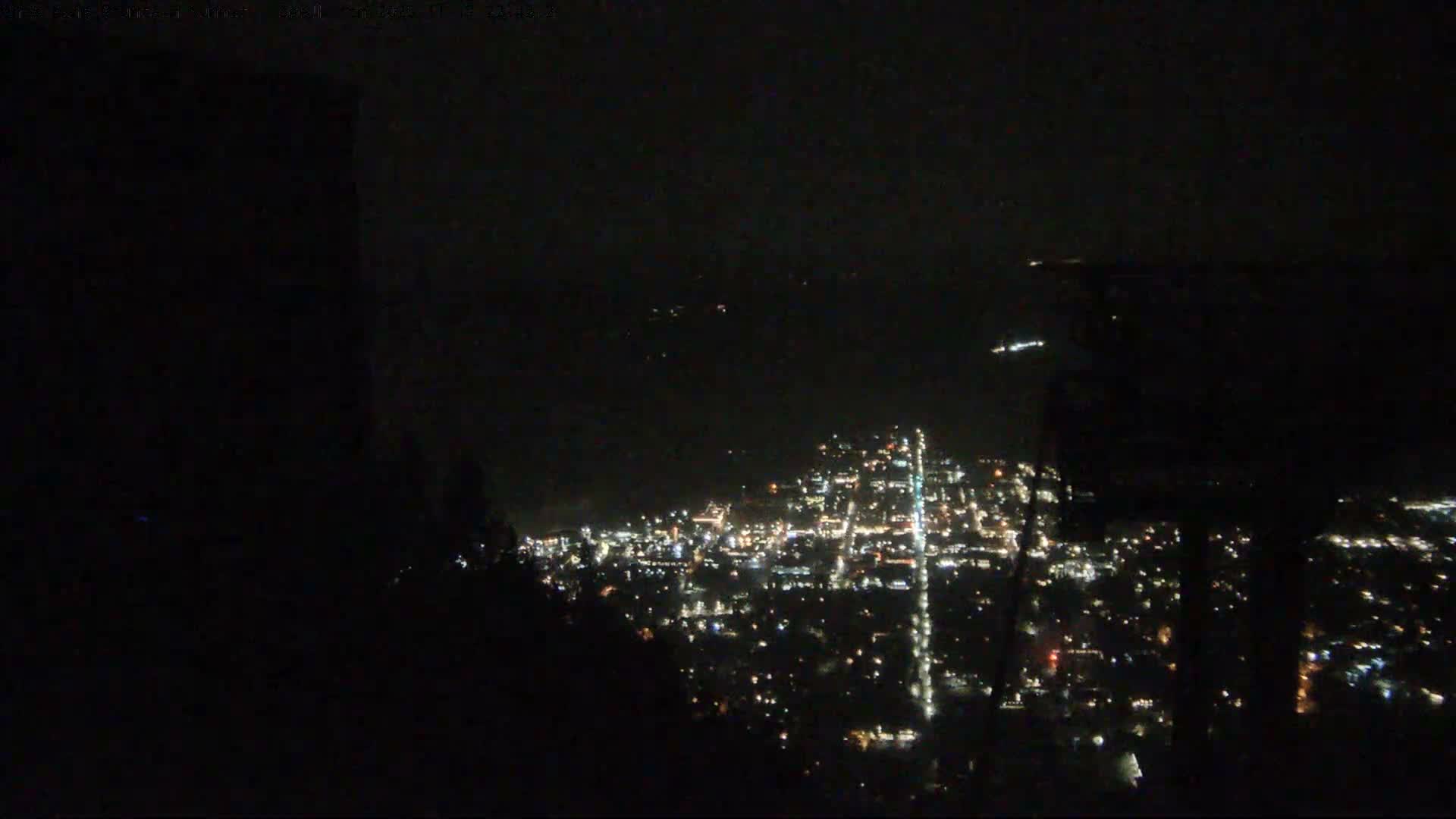 Jackson City Skyline from Snow King  Mountain Live Cam - Jackson, Teton, Wyoming, USA