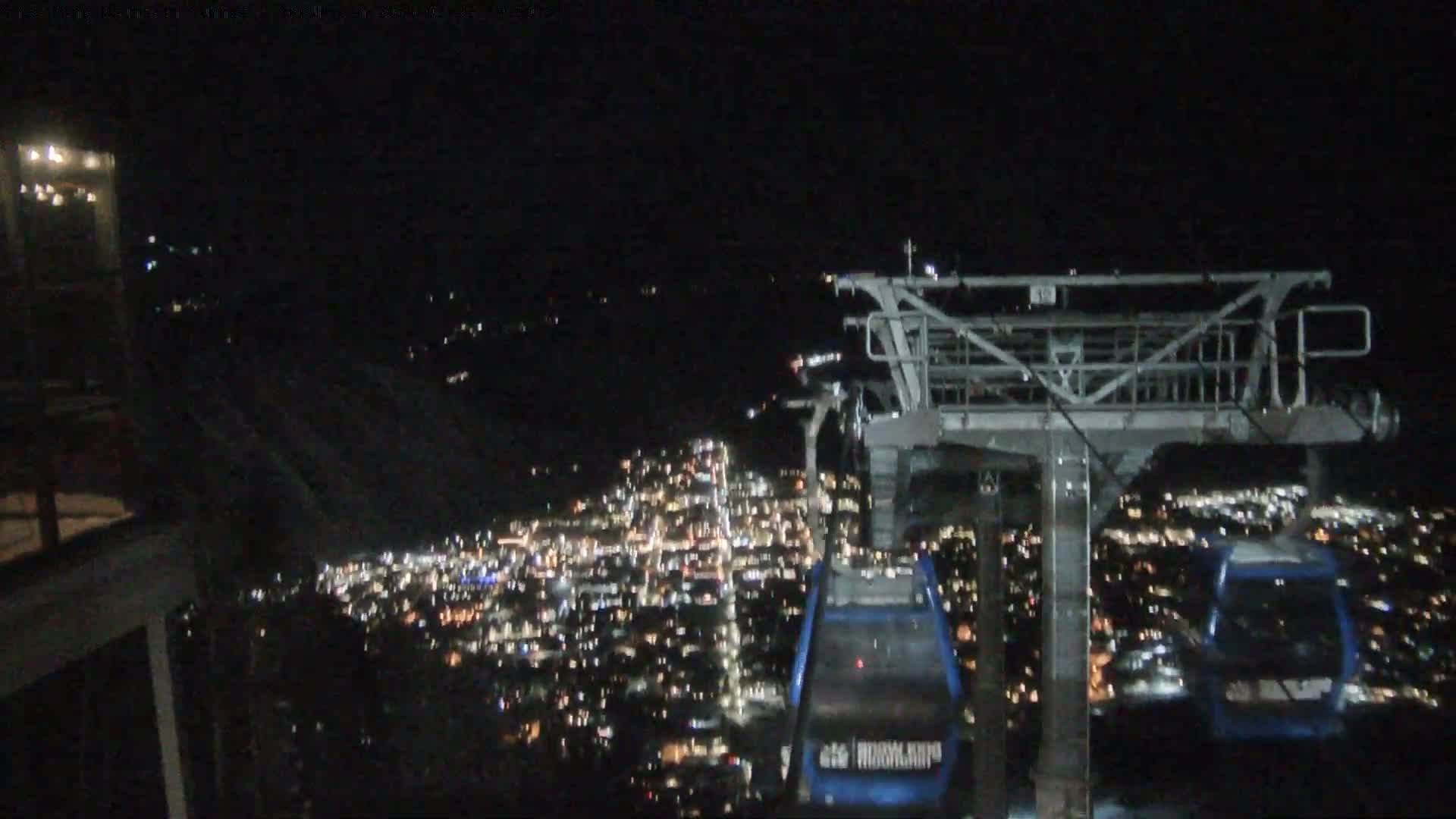 Jackson City Skyline from Snow King  Mountain Live Cam - Jackson, Teton, Wyoming, USA
