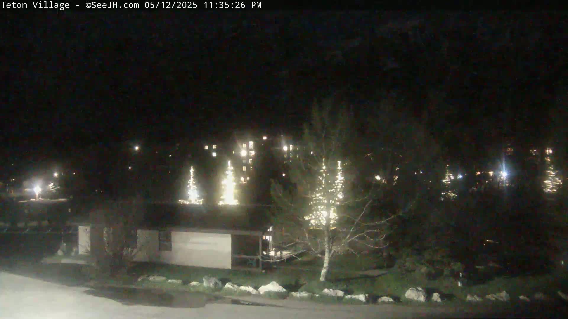 Teton Village & Grand Tetons Ski Slopes Live Cam - Teton Village , Teton, Wyoming, USA
