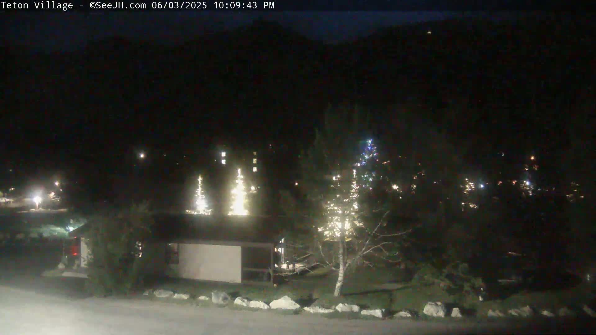 Teton Village & Grand Tetons Ski Slopes Live Cam - Teton Village , Teton, Wyoming, USA