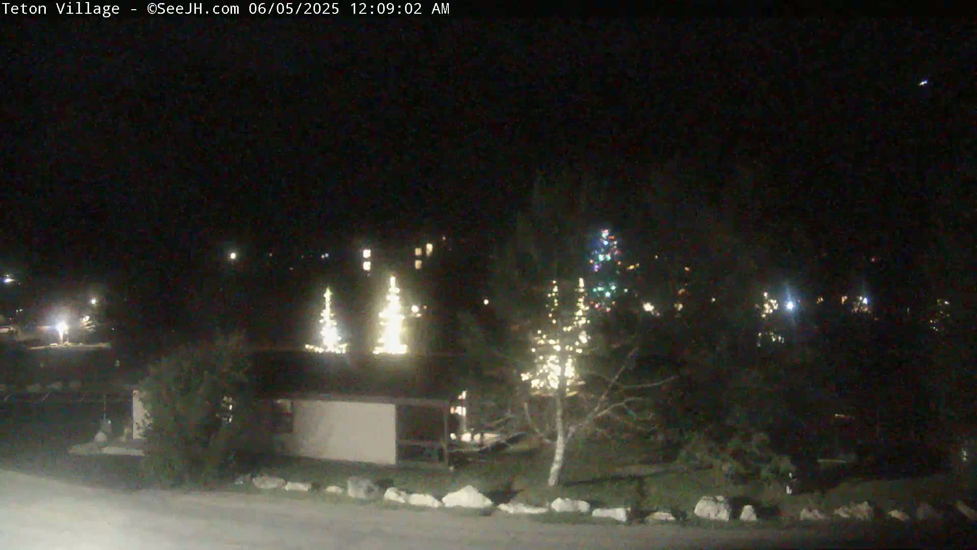 Teton Village & Grand Tetons Ski Slopes Live Cam - Teton Village , Teton, Wyoming, USA