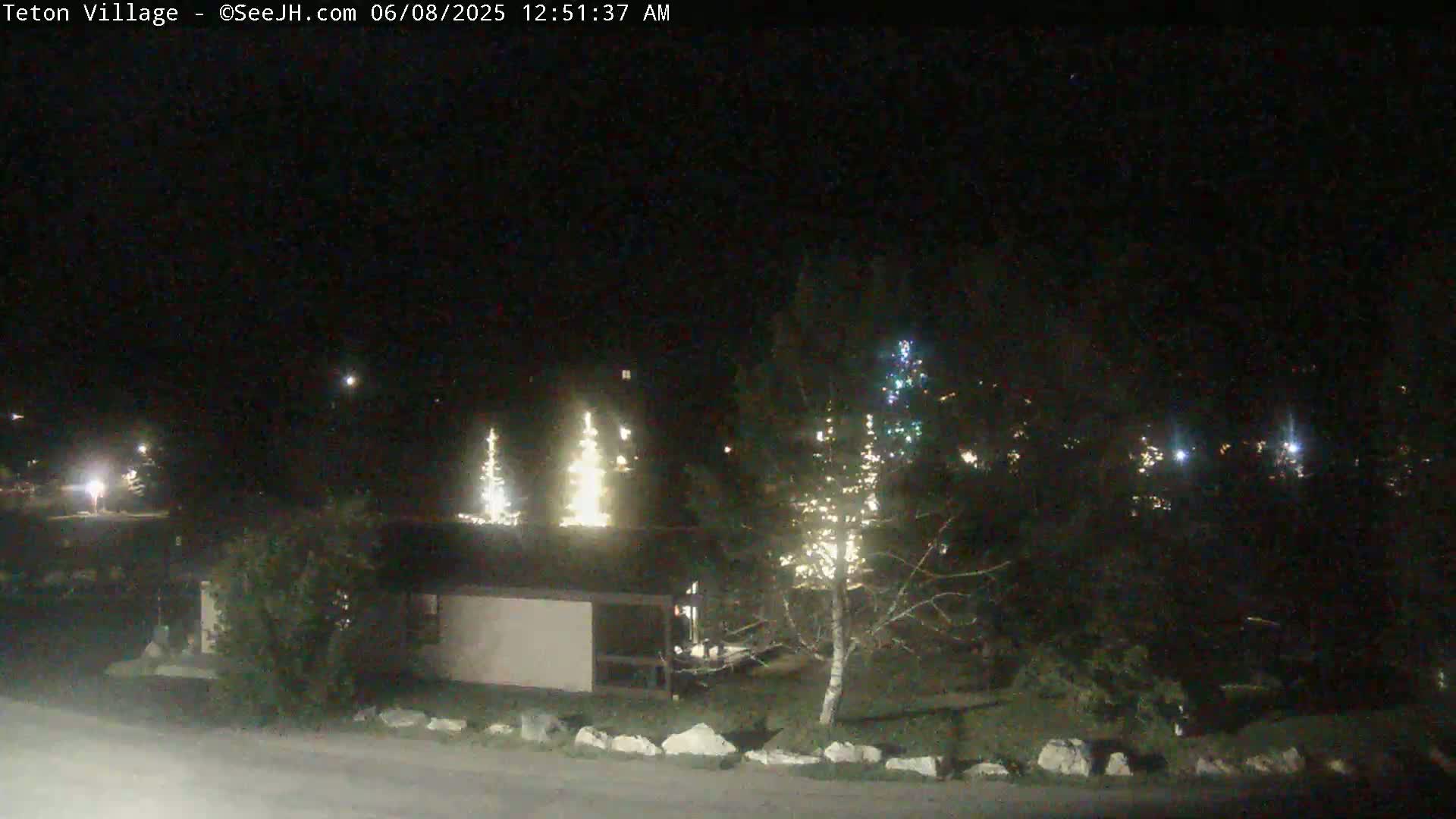 Teton Village & Grand Tetons Ski Slopes Live Cam - Teton Village , Teton, Wyoming, USA