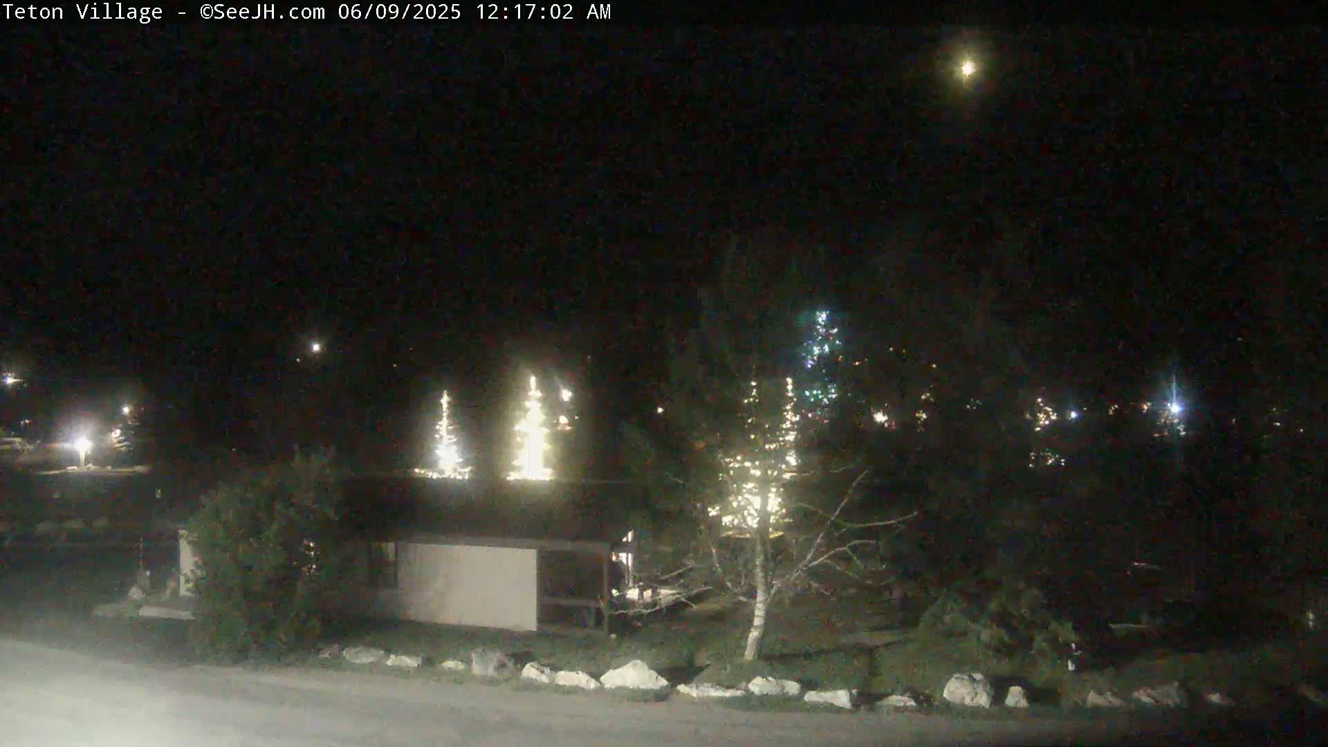 Teton Village & Grand Tetons Ski Slopes Live Cam - Teton Village , Teton, Wyoming, USA