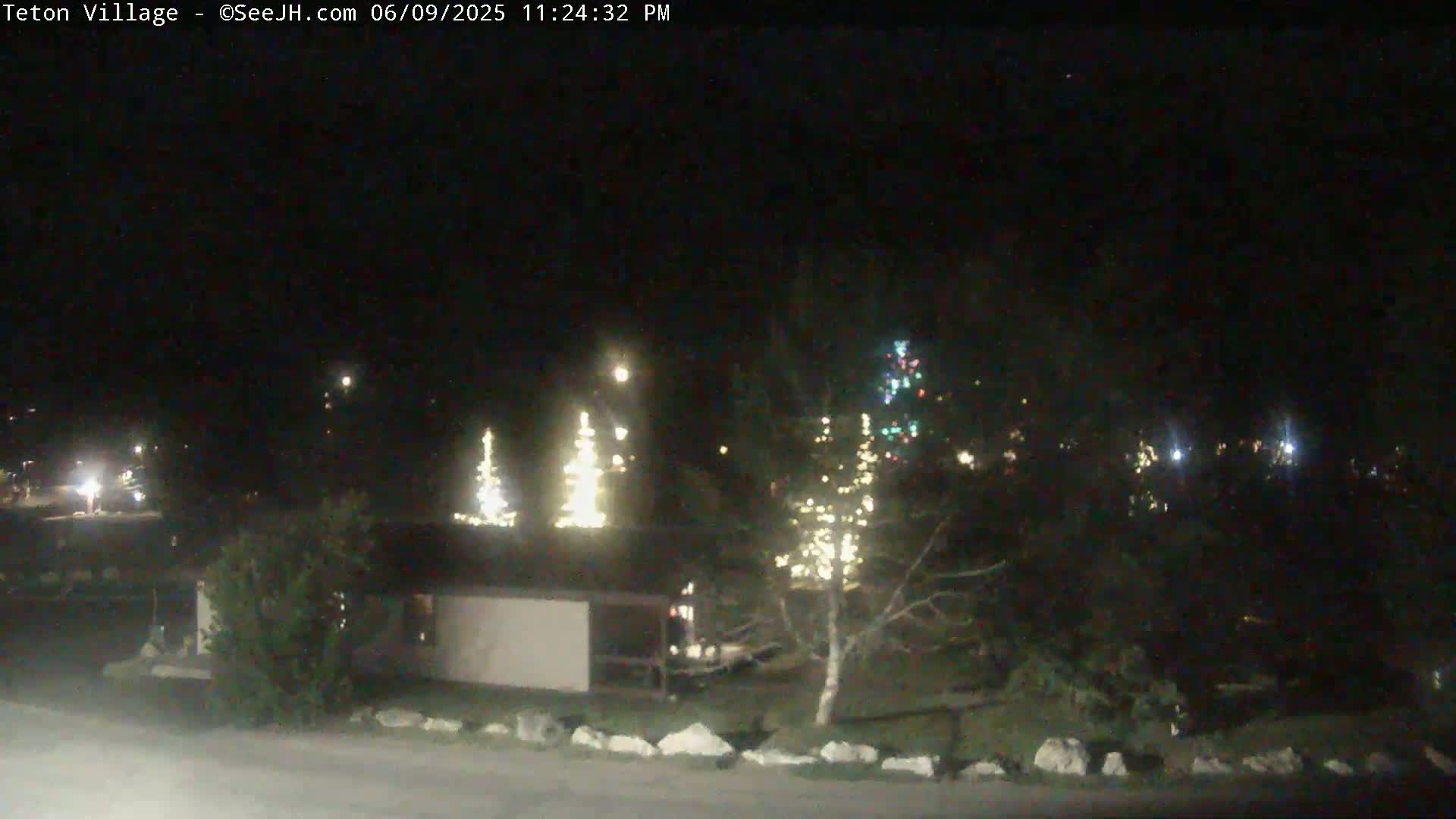 Teton Village & Grand Tetons Ski Slopes Live Cam - Teton Village , Teton, Wyoming, USA
