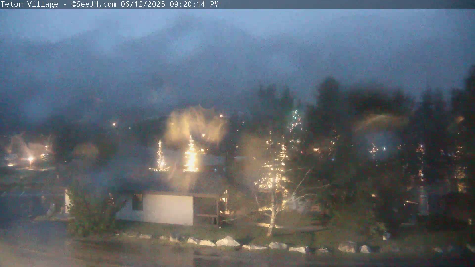 Teton Village & Grand Tetons Ski Slopes Live Cam - Teton Village , Teton, Wyoming, USA