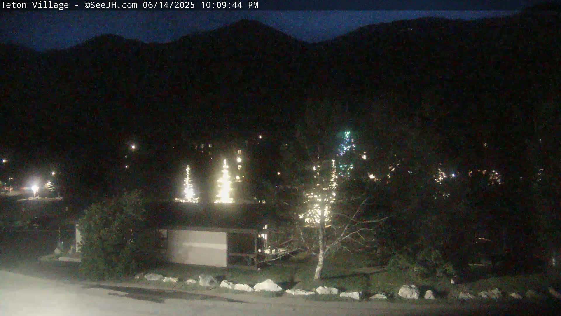 Teton Village & Grand Tetons Ski Slopes Live Cam - Teton Village , Teton, Wyoming, USA