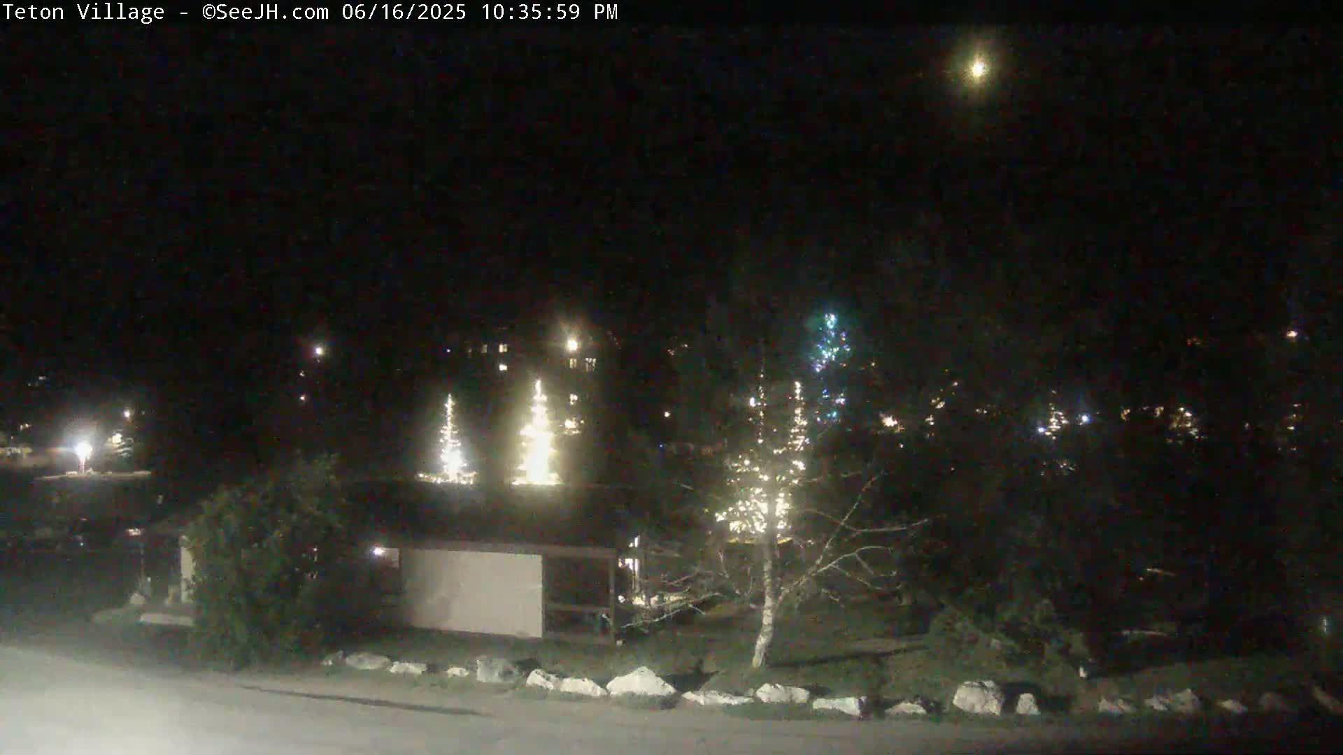 Teton Village & Grand Tetons Ski Slopes Live Cam - Teton Village , Teton, Wyoming, USA
