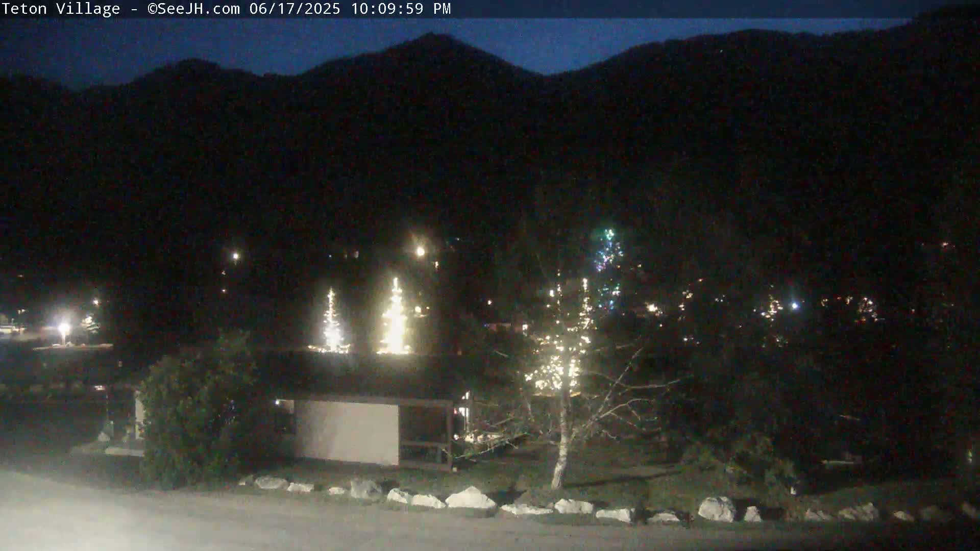 Teton Village & Grand Tetons Ski Slopes Live Cam - Teton Village , Teton, Wyoming, USA