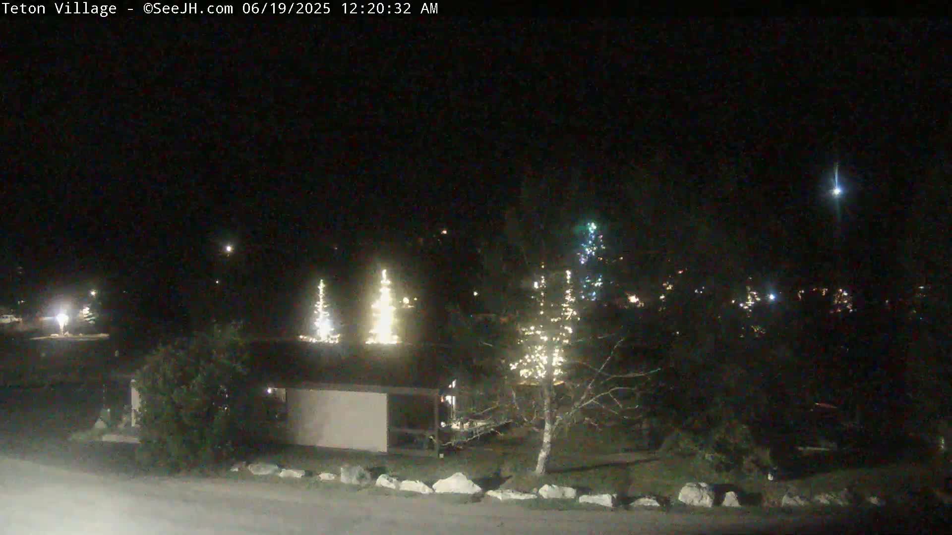 Teton Village & Grand Tetons Ski Slopes Live Cam - Teton Village , Teton, Wyoming, USA
