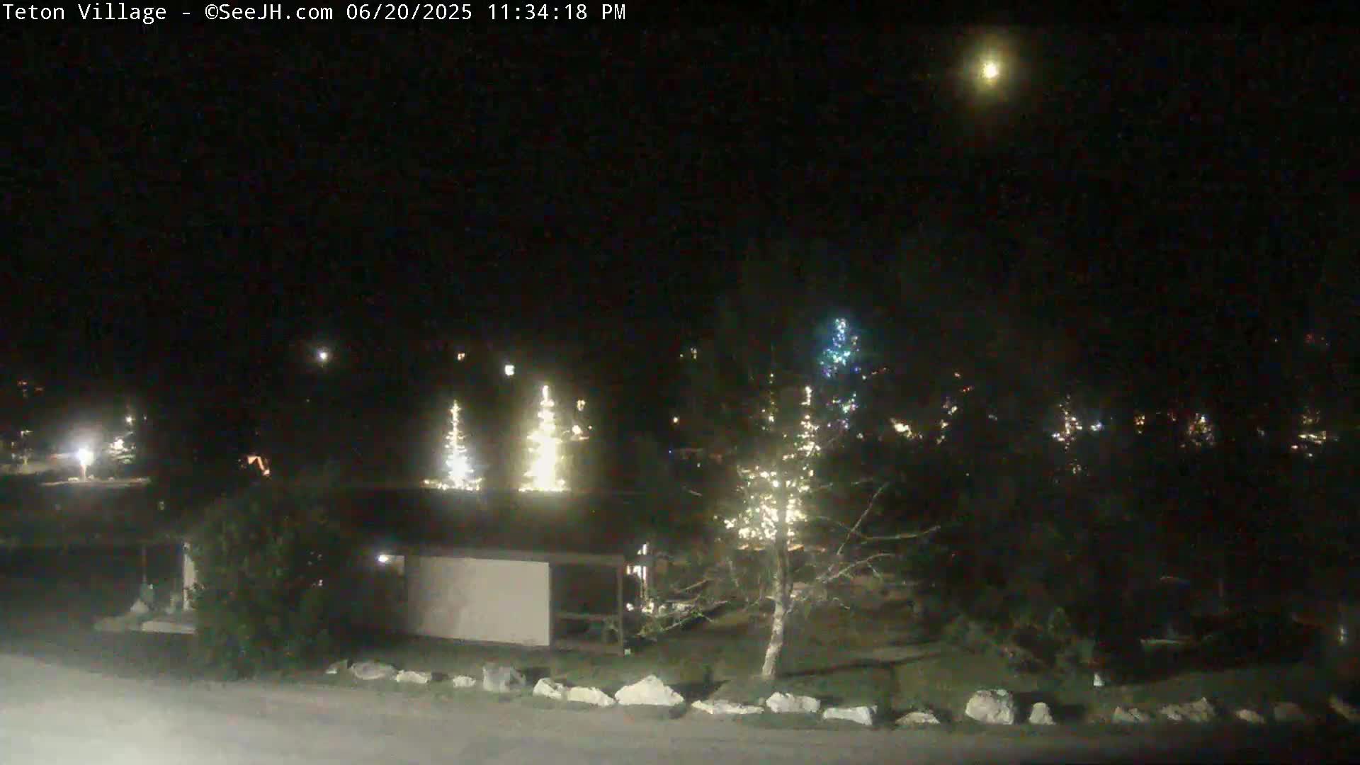 Teton Village & Grand Tetons Ski Slopes Live Cam - Teton Village , Teton, Wyoming, USA