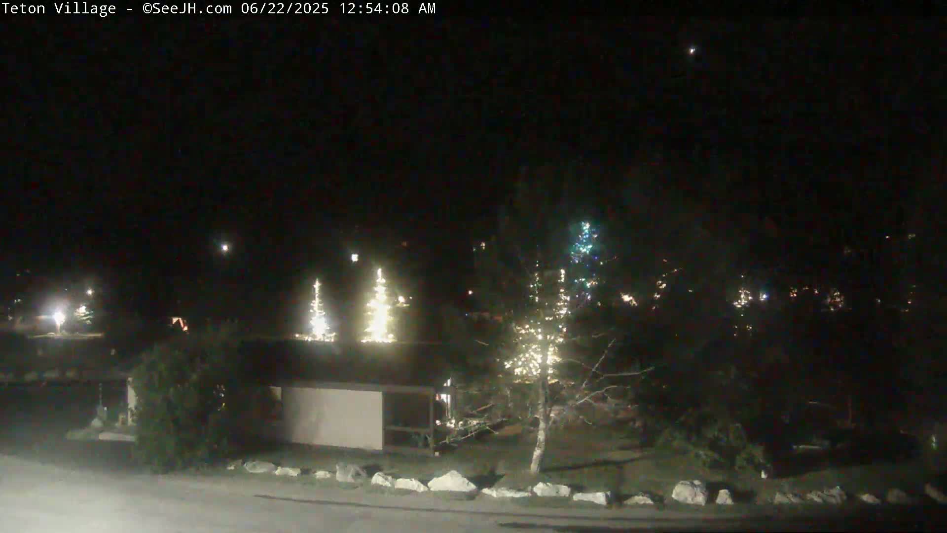 Teton Village & Grand Tetons Ski Slopes Live Cam - Teton Village , Teton, Wyoming, USA