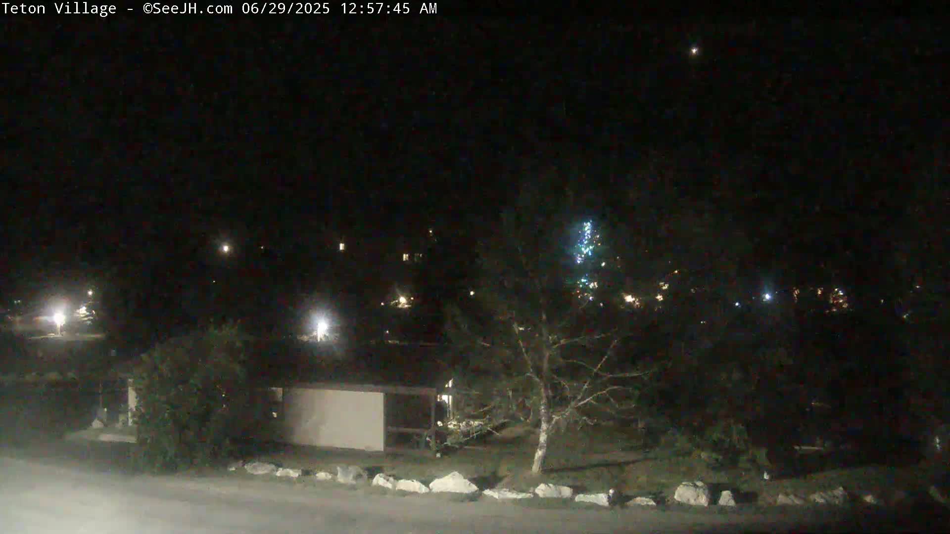 Teton Village & Grand Tetons Ski Slopes Live Cam - Teton Village , Teton, Wyoming, USA