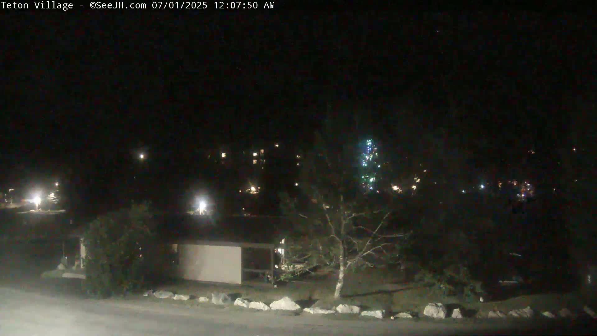 Teton Village & Grand Tetons Ski Slopes Live Cam - Teton Village , Teton, Wyoming, USA