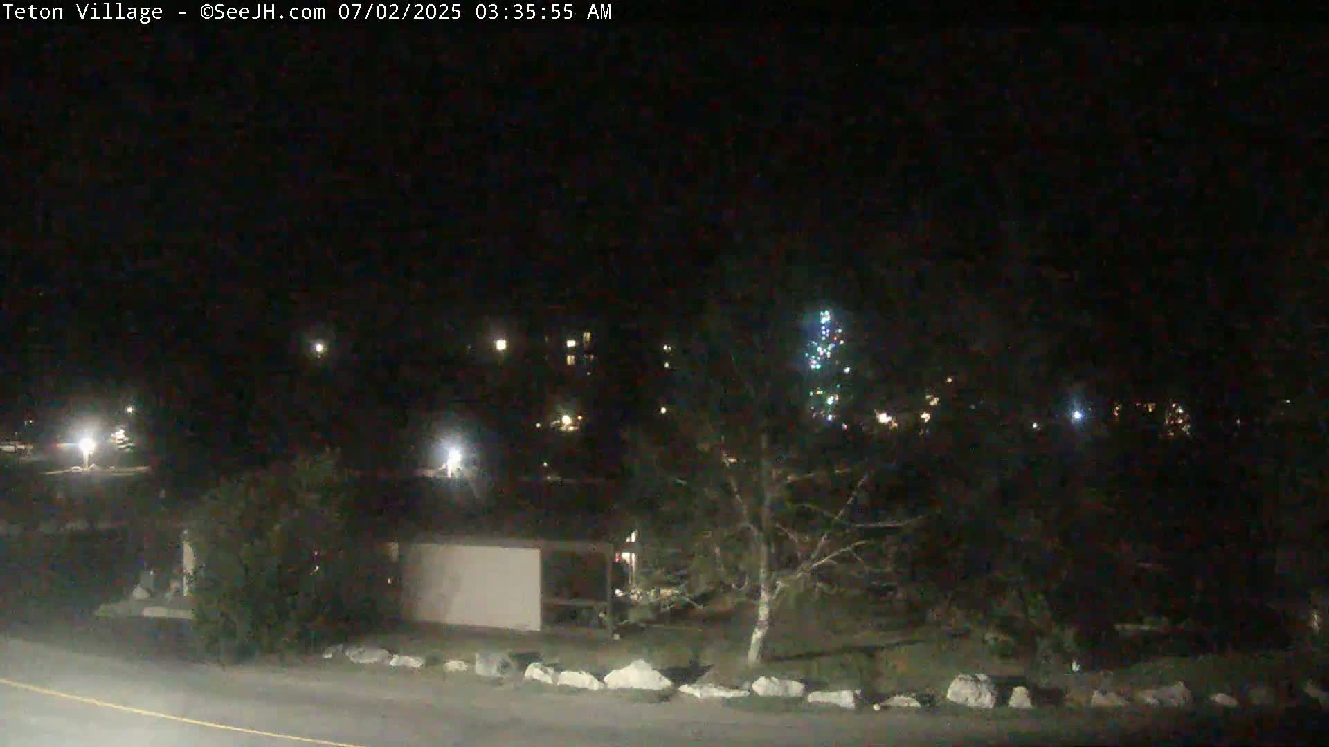Teton Village & Grand Tetons Ski Slopes Live Cam - Teton Village , Teton, Wyoming, USA
