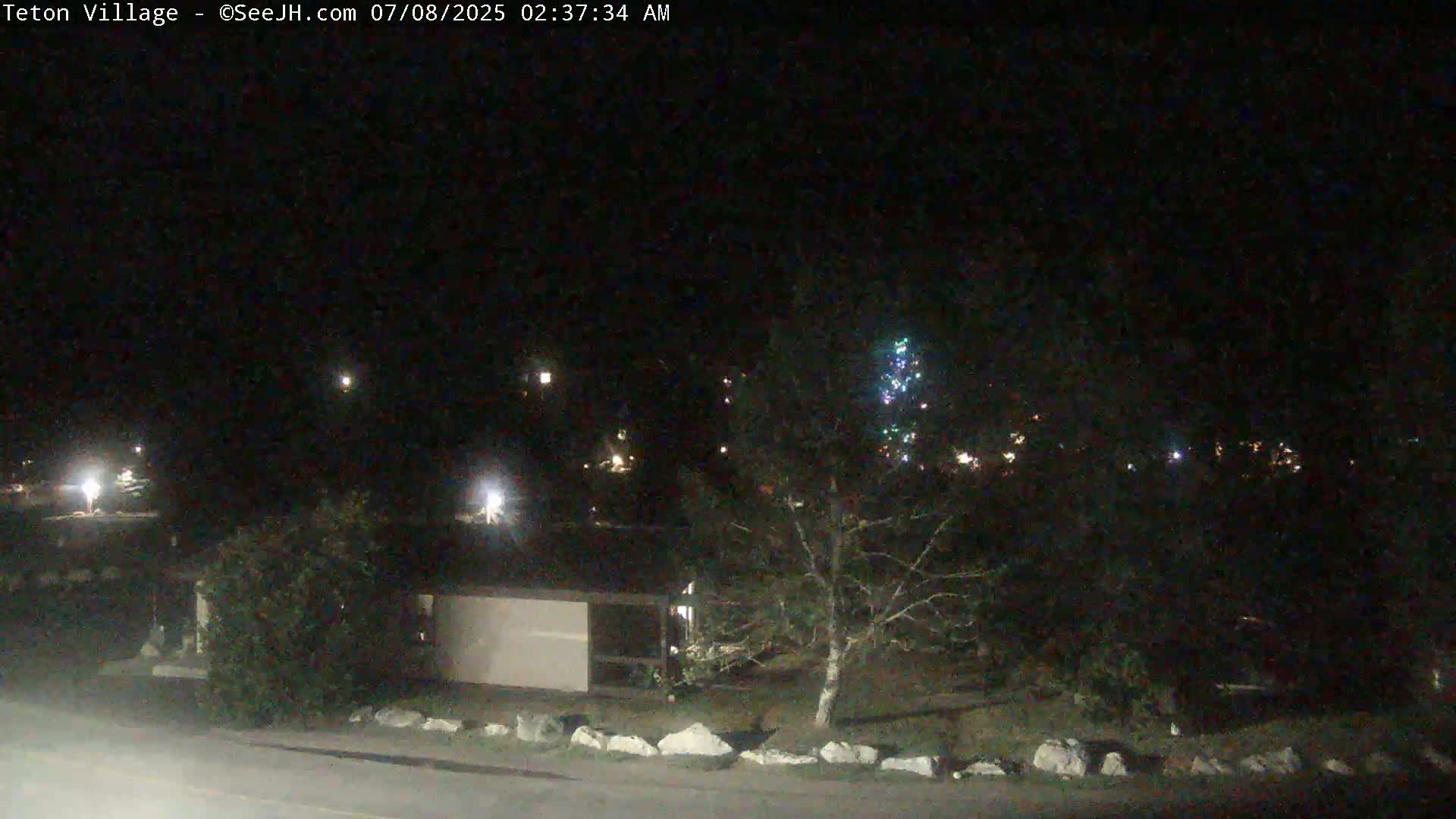 Teton Village & Grand Tetons Ski Slopes Live Cam - Teton Village , Teton, Wyoming, USA