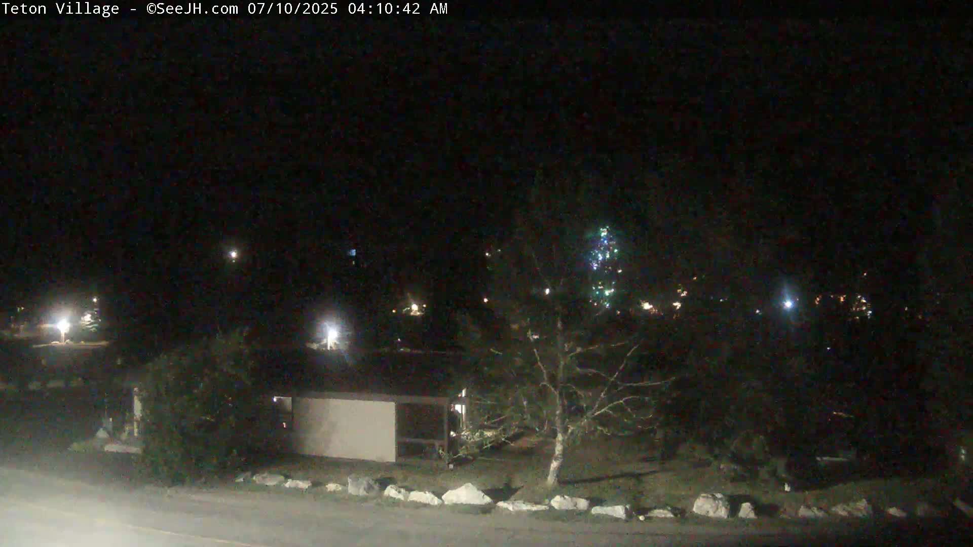 Teton Village & Grand Tetons Ski Slopes Live Cam - Teton Village , Teton, Wyoming, USA