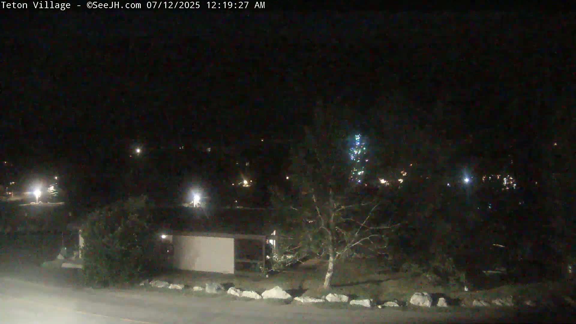 Teton Village & Grand Tetons Ski Slopes Live Cam - Teton Village , Teton, Wyoming, USA