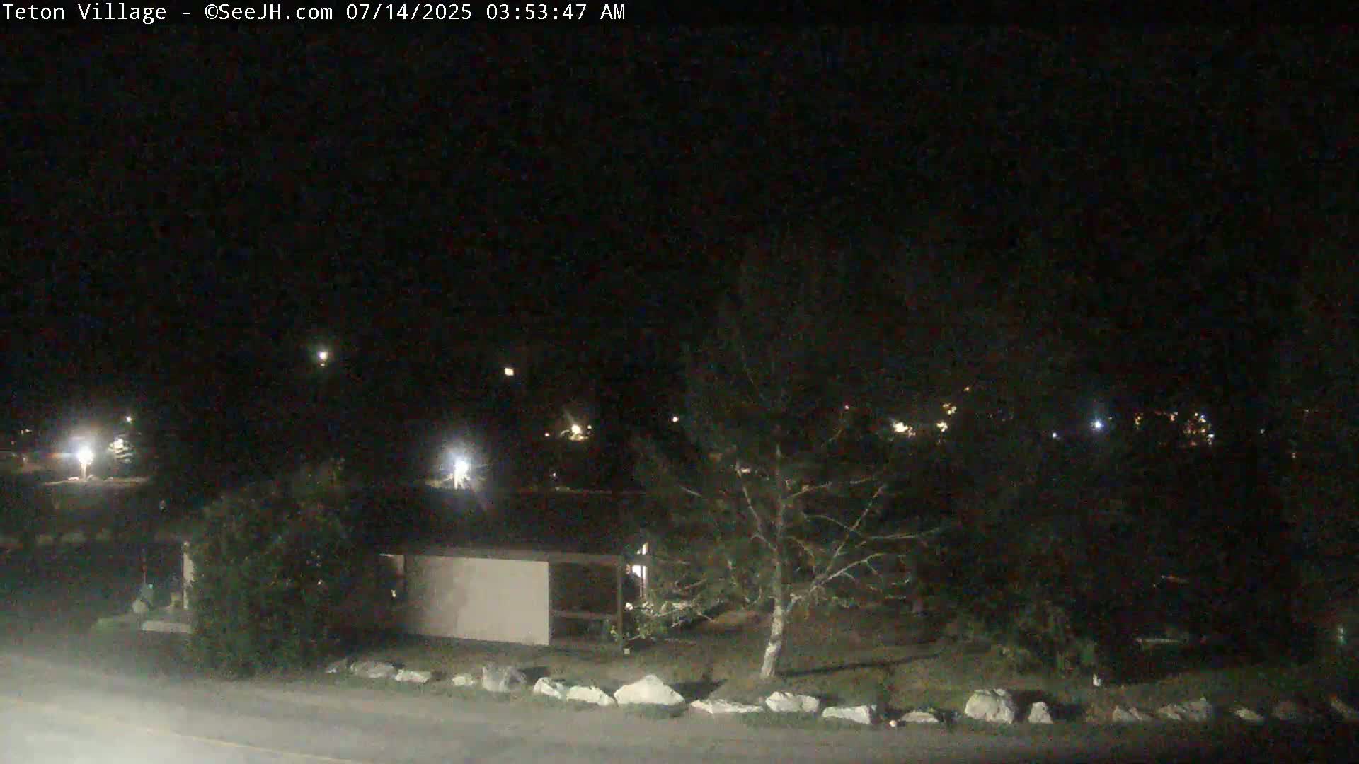 Teton Village & Grand Tetons Ski Slopes Live Cam - Teton Village , Teton, Wyoming, USA