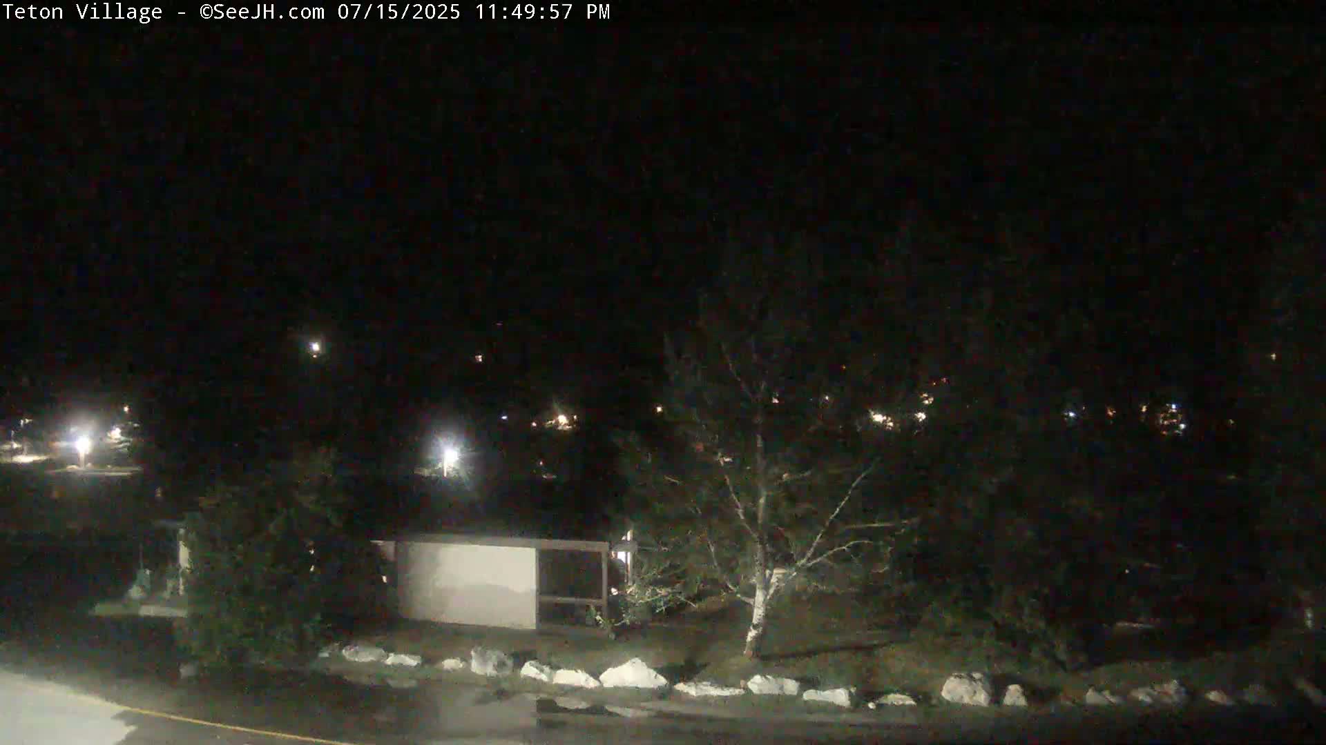 Teton Village & Grand Tetons Ski Slopes Live Cam - Teton Village , Teton, Wyoming, USA