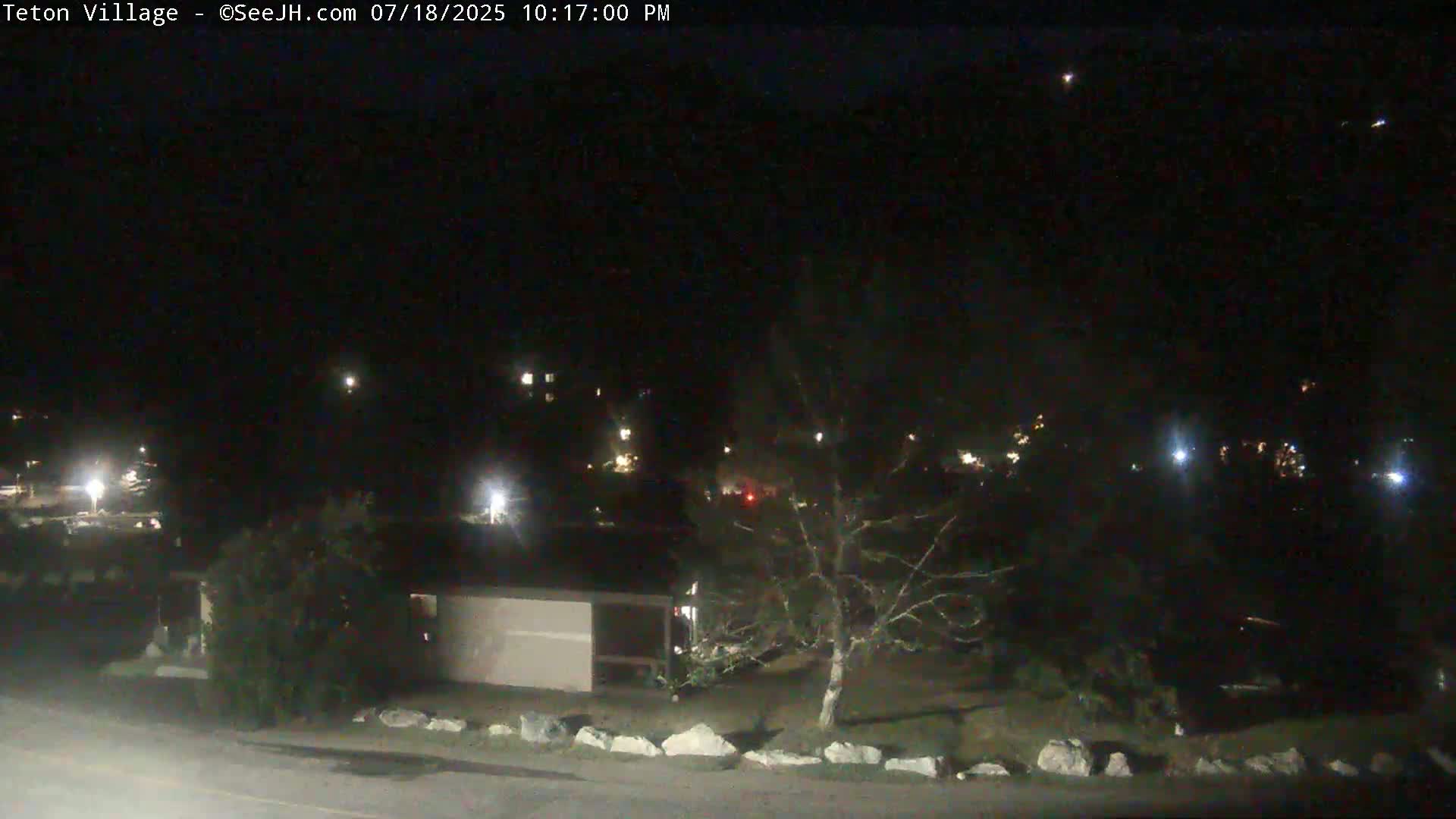 Teton Village & Grand Tetons Ski Slopes Live Cam - Teton Village , Teton, Wyoming, USA