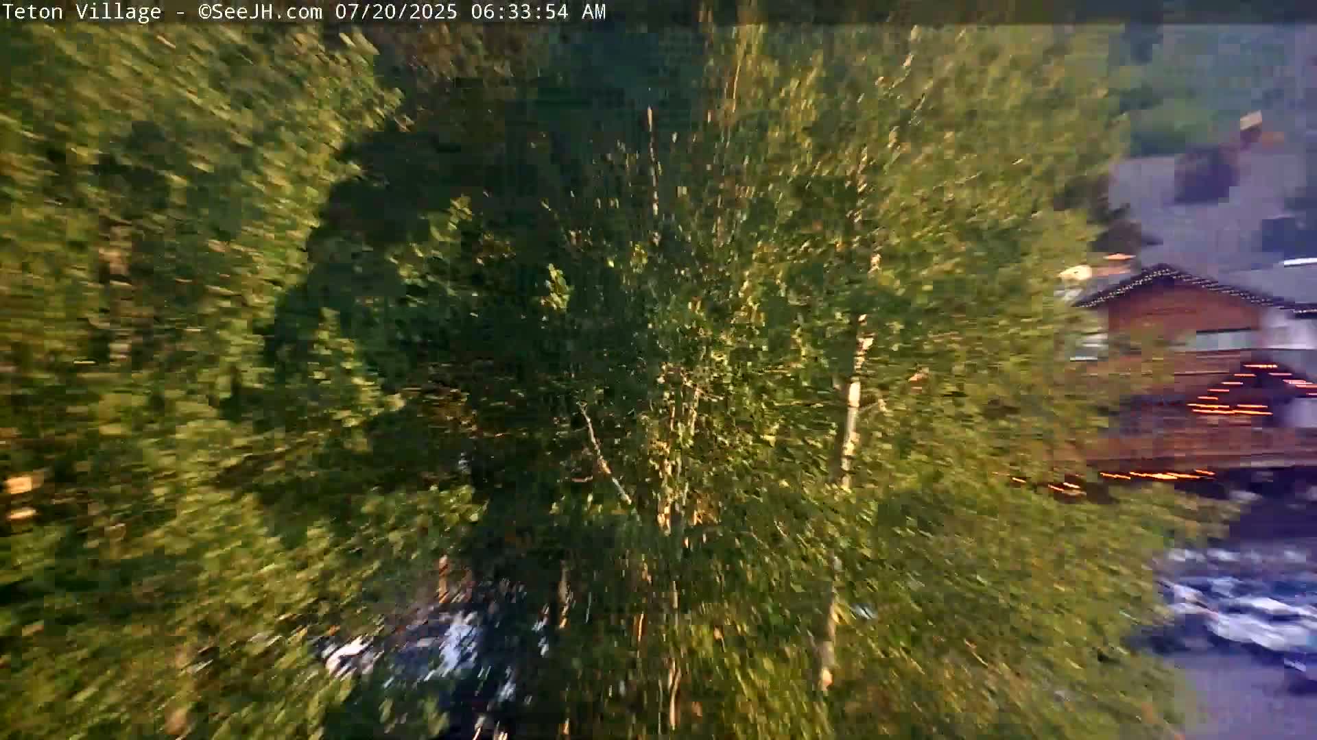 Teton Village & Grand Tetons Ski Slopes Live Cam - Teton Village , Teton, Wyoming, USA