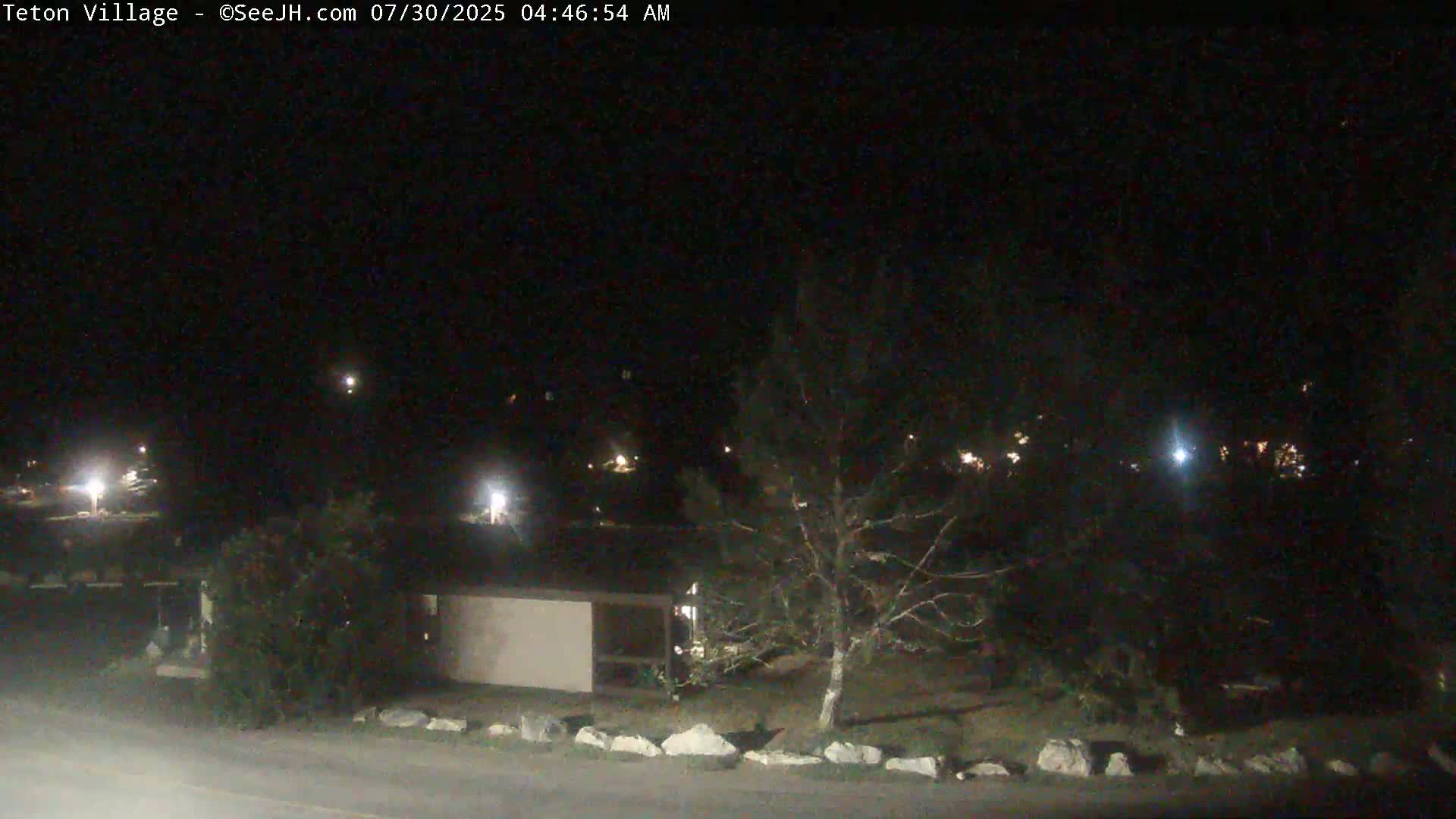 Teton Village & Grand Tetons Ski Slopes Live Cam - Teton Village , Teton, Wyoming, USA