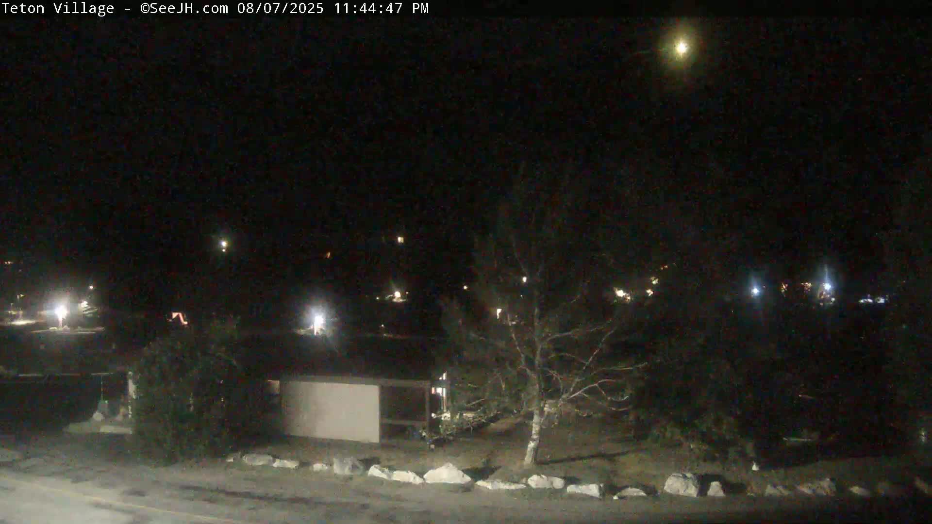 Teton Village & Grand Tetons Ski Slopes Live Cam - Teton Village , Teton, Wyoming, USA