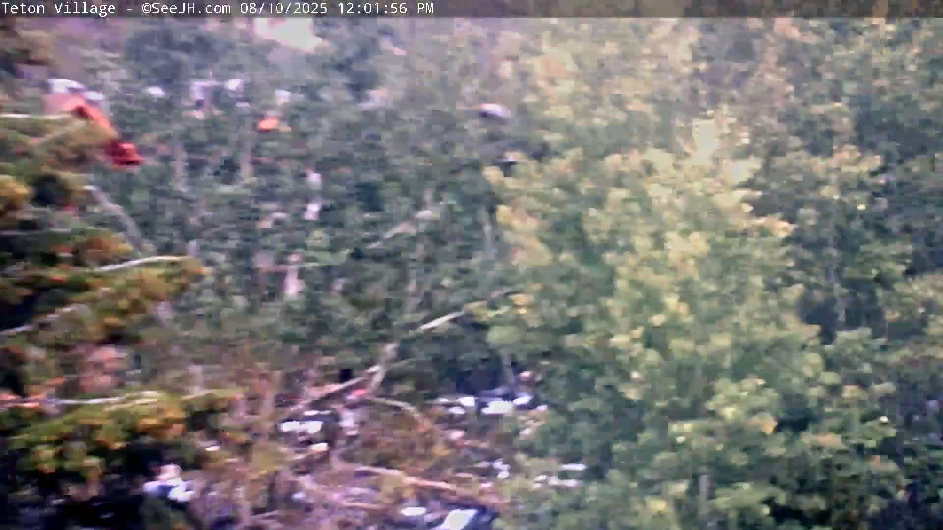 Teton Village & Grand Tetons Ski Slopes Live Cam - Teton Village , Teton, Wyoming, USA