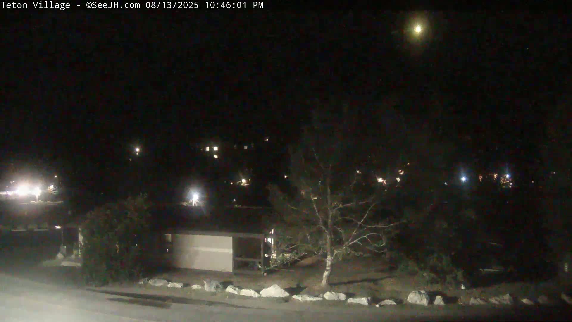Teton Village & Grand Tetons Ski Slopes Live Cam - Teton Village , Teton, Wyoming, USA