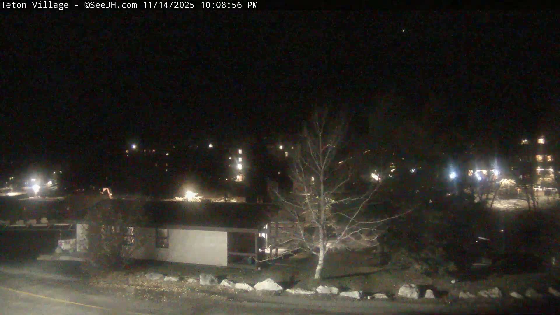 Teton Village & Grand Tetons Ski Slopes Live Cam - Teton Village , Teton, Wyoming, USA