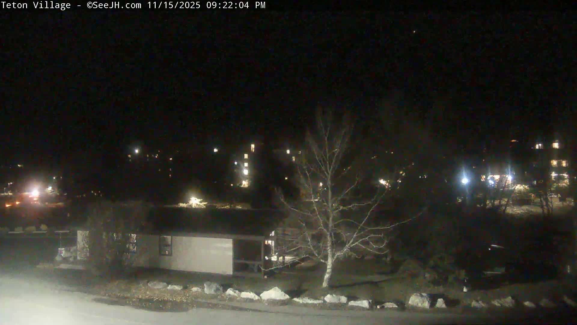 Teton Village & Grand Tetons Ski Slopes Live Cam - Teton Village , Teton, Wyoming, USA