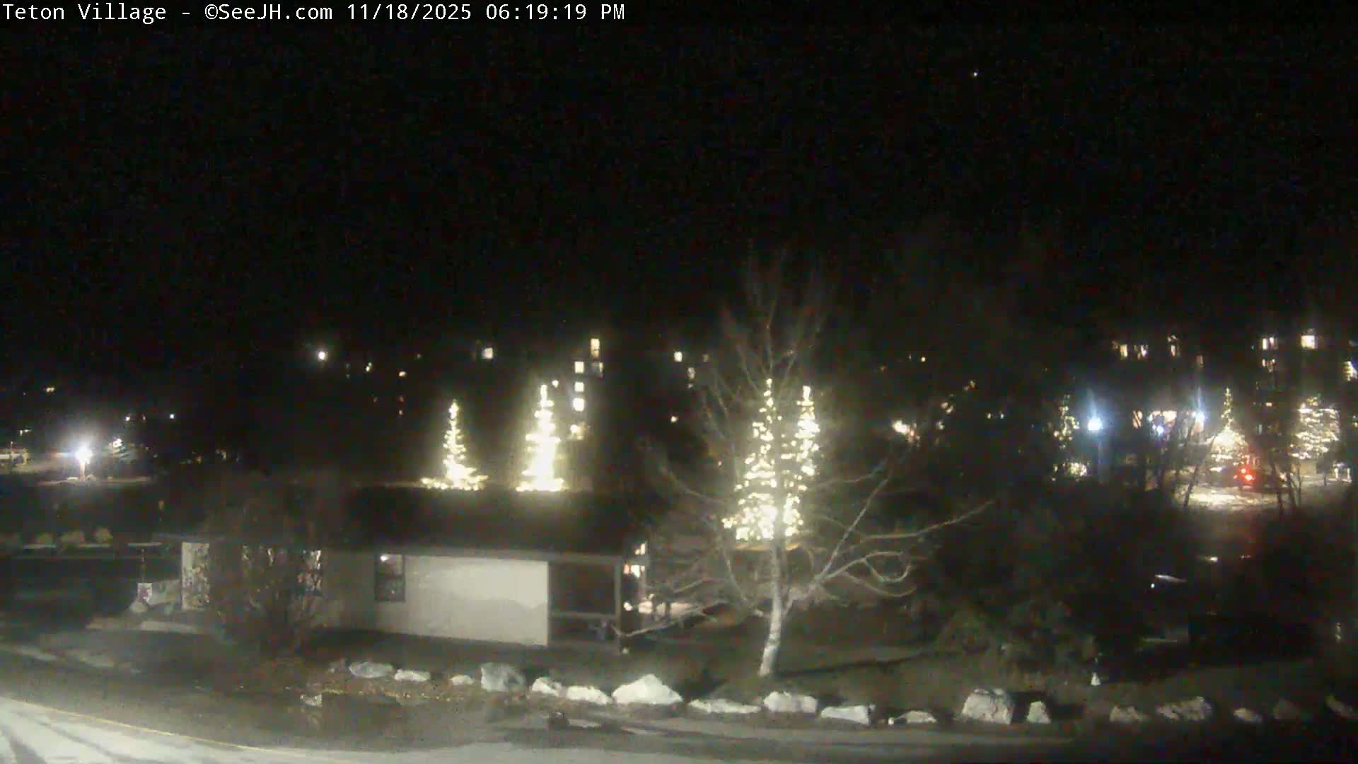 Teton Village & Grand Tetons Ski Slopes Live Cam - Teton Village , Teton, Wyoming, USA