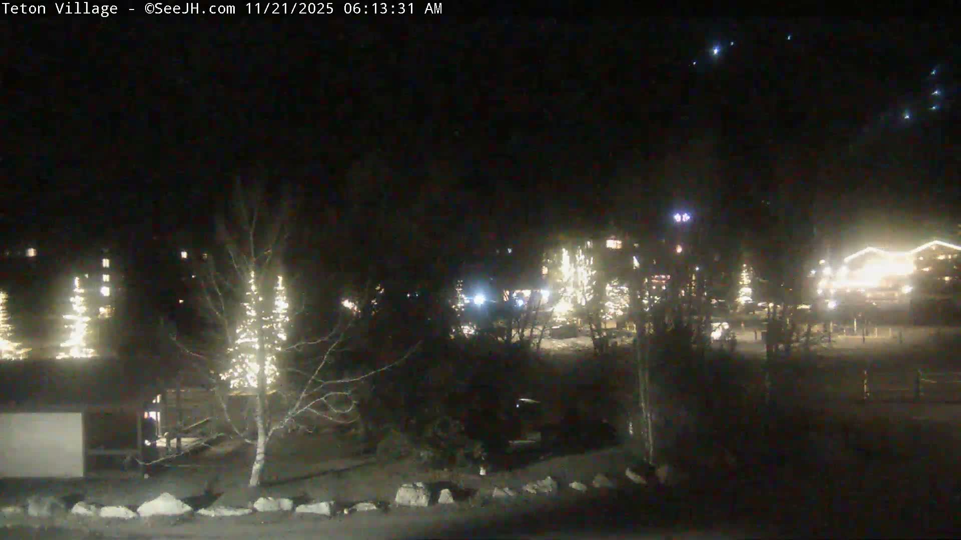 Teton Village & Grand Tetons Ski Slopes Live Cam - Teton Village , Teton, Wyoming, USA