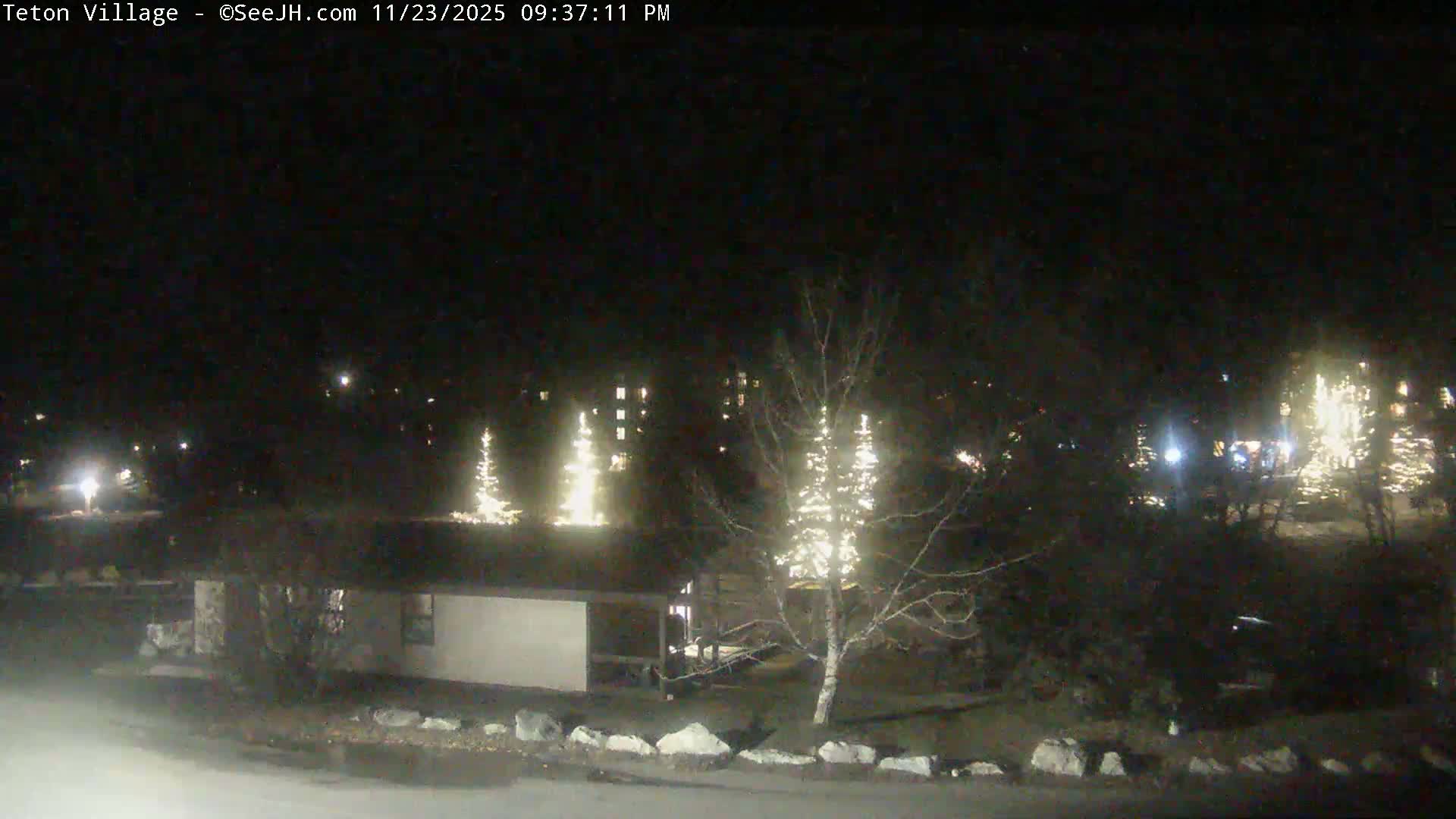 Teton Village & Grand Tetons Ski Slopes Live Cam - Teton Village , Teton, Wyoming, USA