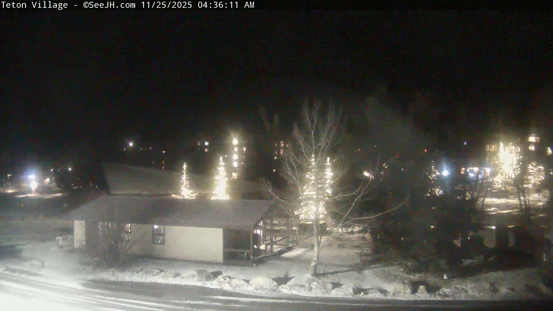 Teton Village & Grand Tetons Ski Slopes Live Cam - Teton Village , Teton, Wyoming, USA