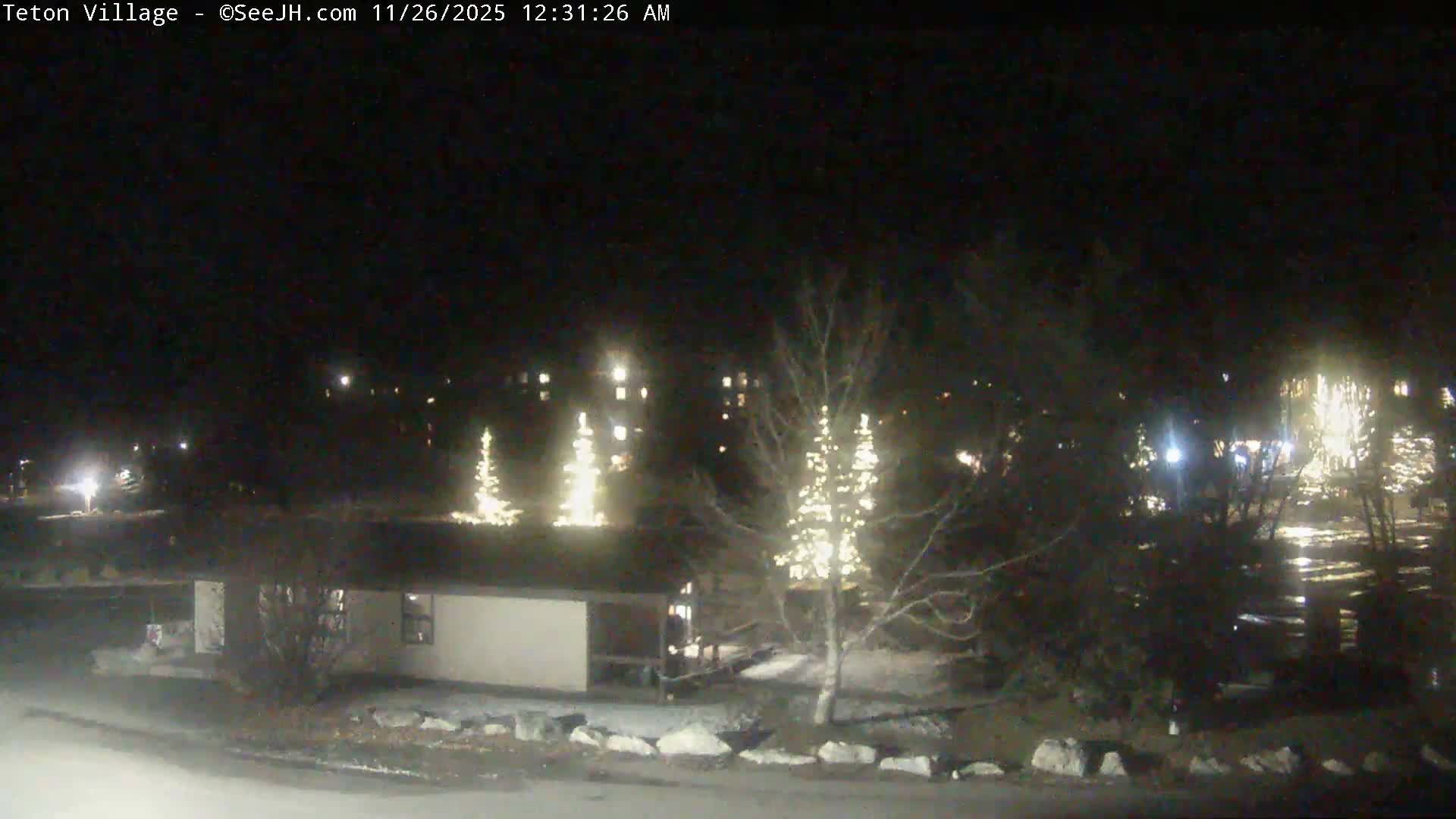 Teton Village & Grand Tetons Ski Slopes Live Cam - Teton Village , Teton, Wyoming, USA
