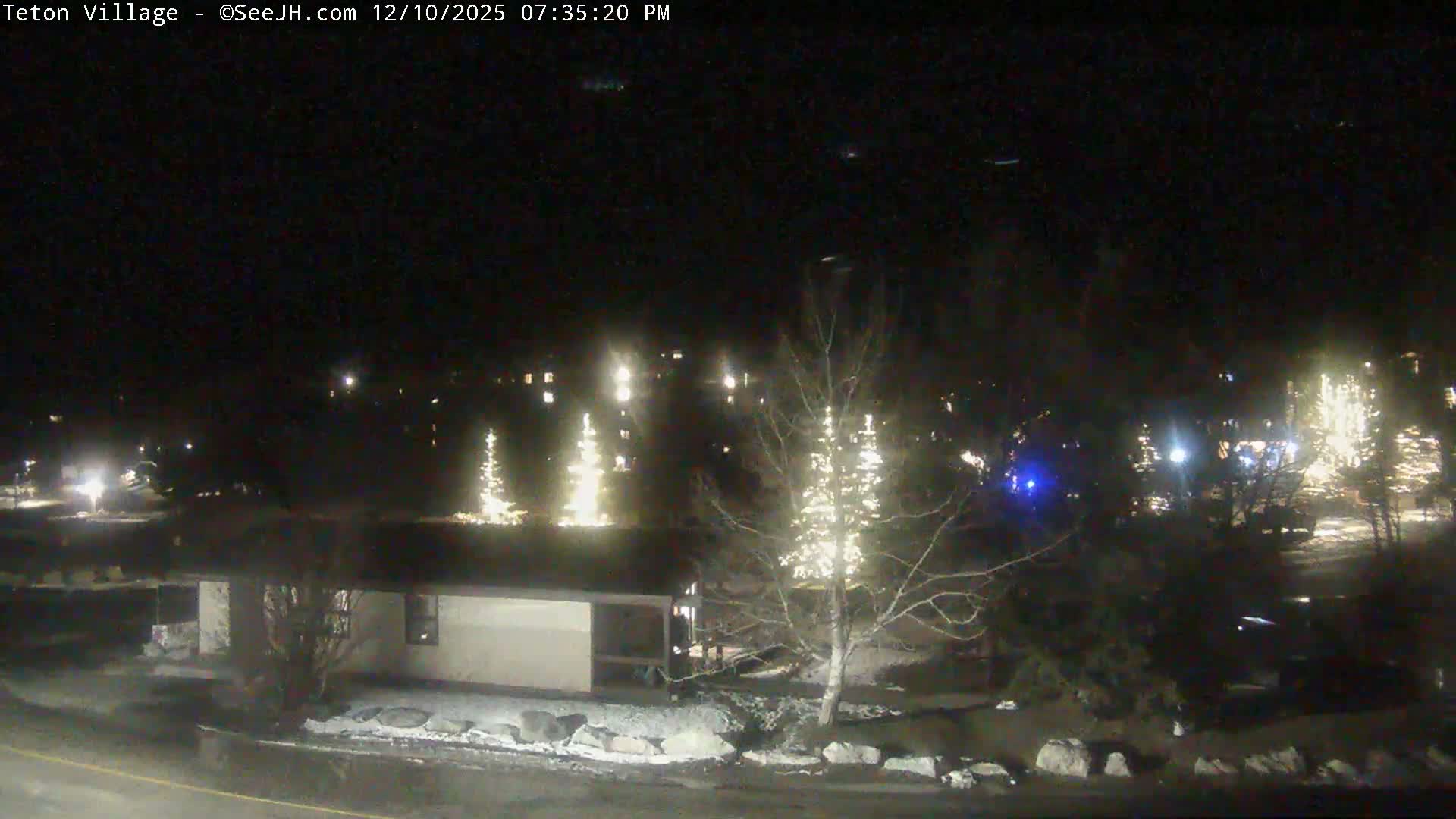 Teton Village & Grand Tetons Ski Slopes Live Cam - Teton Village , Teton, Wyoming, USA