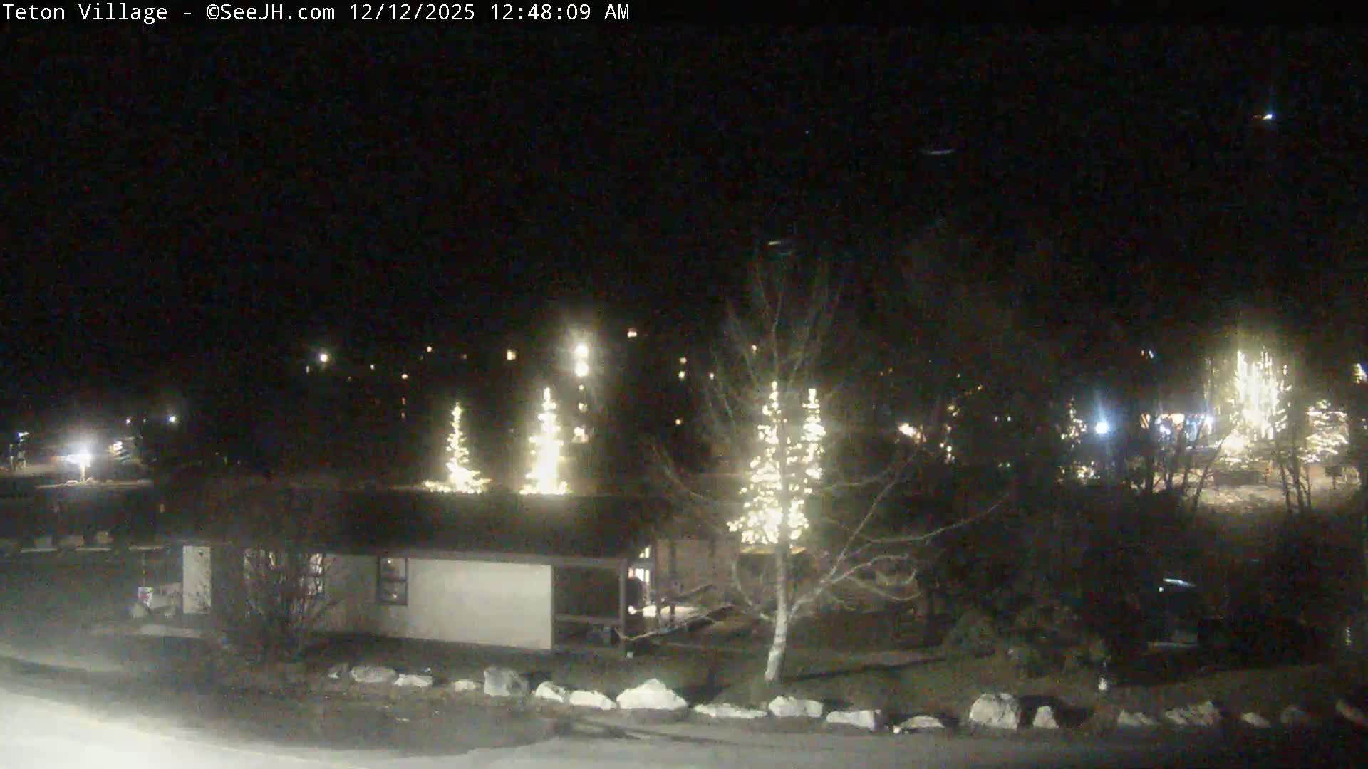 Teton Village & Grand Tetons Ski Slopes Live Cam - Teton Village , Teton, Wyoming, USA