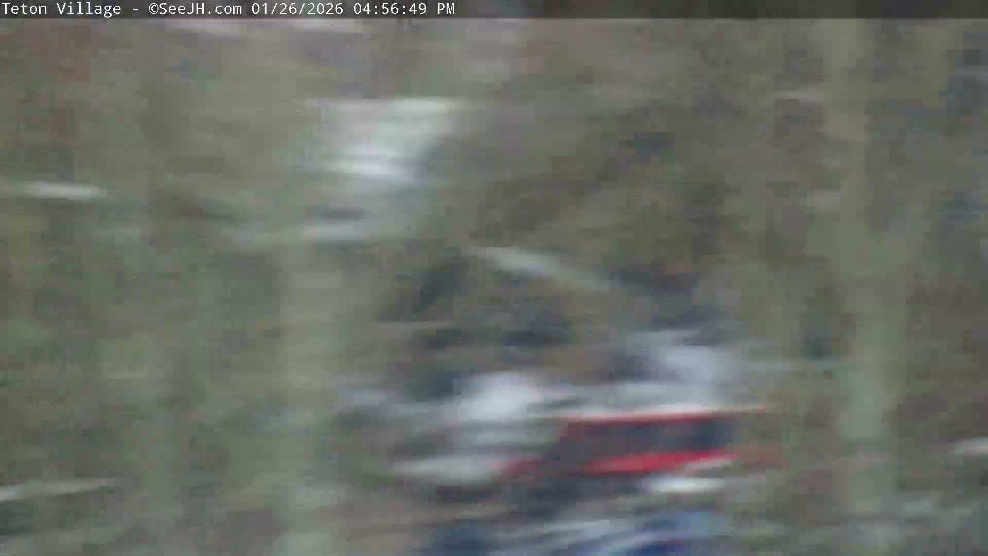 Teton Village & Grand Tetons Ski Slopes Live Cam - Teton Village , Teton, Wyoming, USA