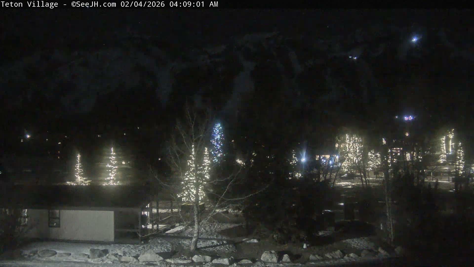 Teton Village & Grand Tetons Ski Slopes Live Cam - Teton Village , Teton, Wyoming, USA