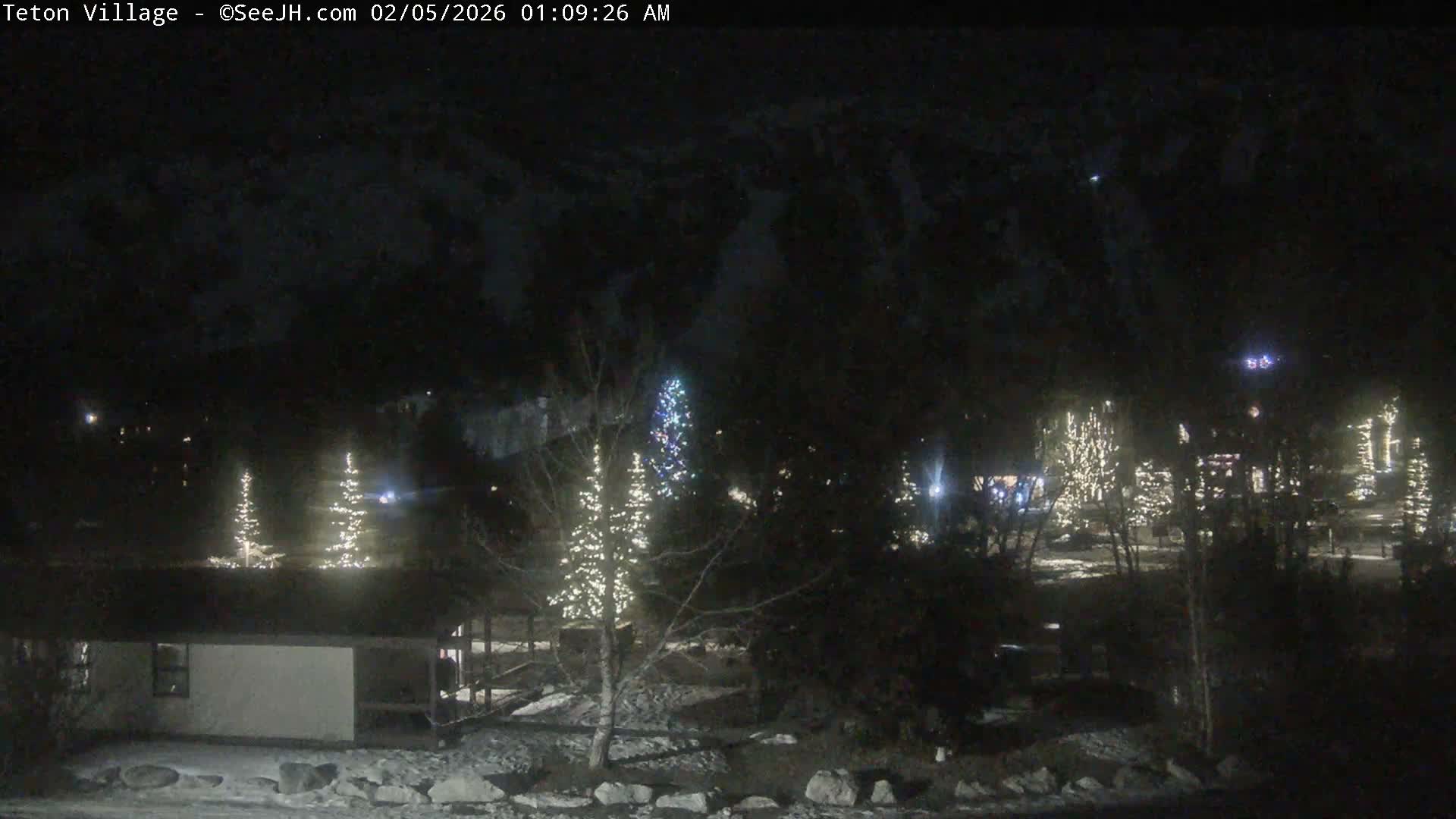Teton Village & Grand Tetons Ski Slopes Live Cam - Teton Village , Teton, Wyoming, USA