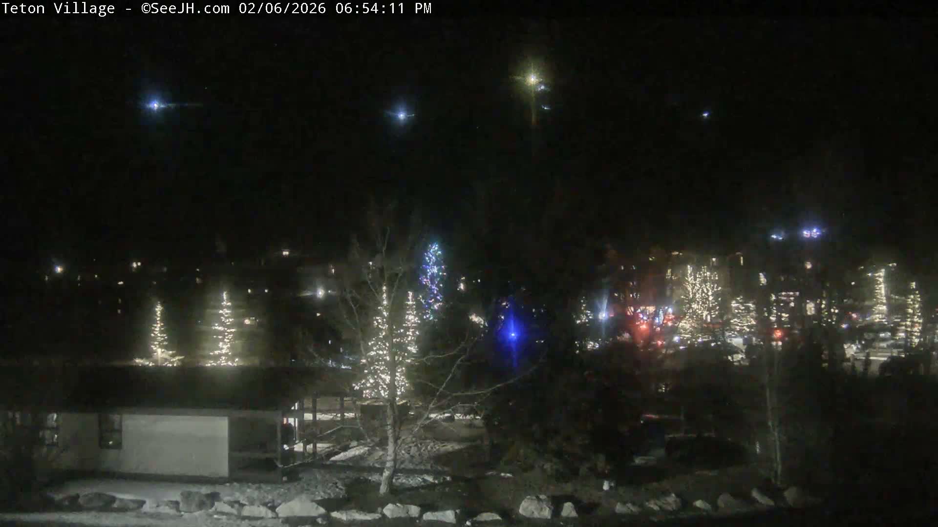Teton Village & Grand Tetons Ski Slopes Live Cam - Teton Village , Teton, Wyoming, USA