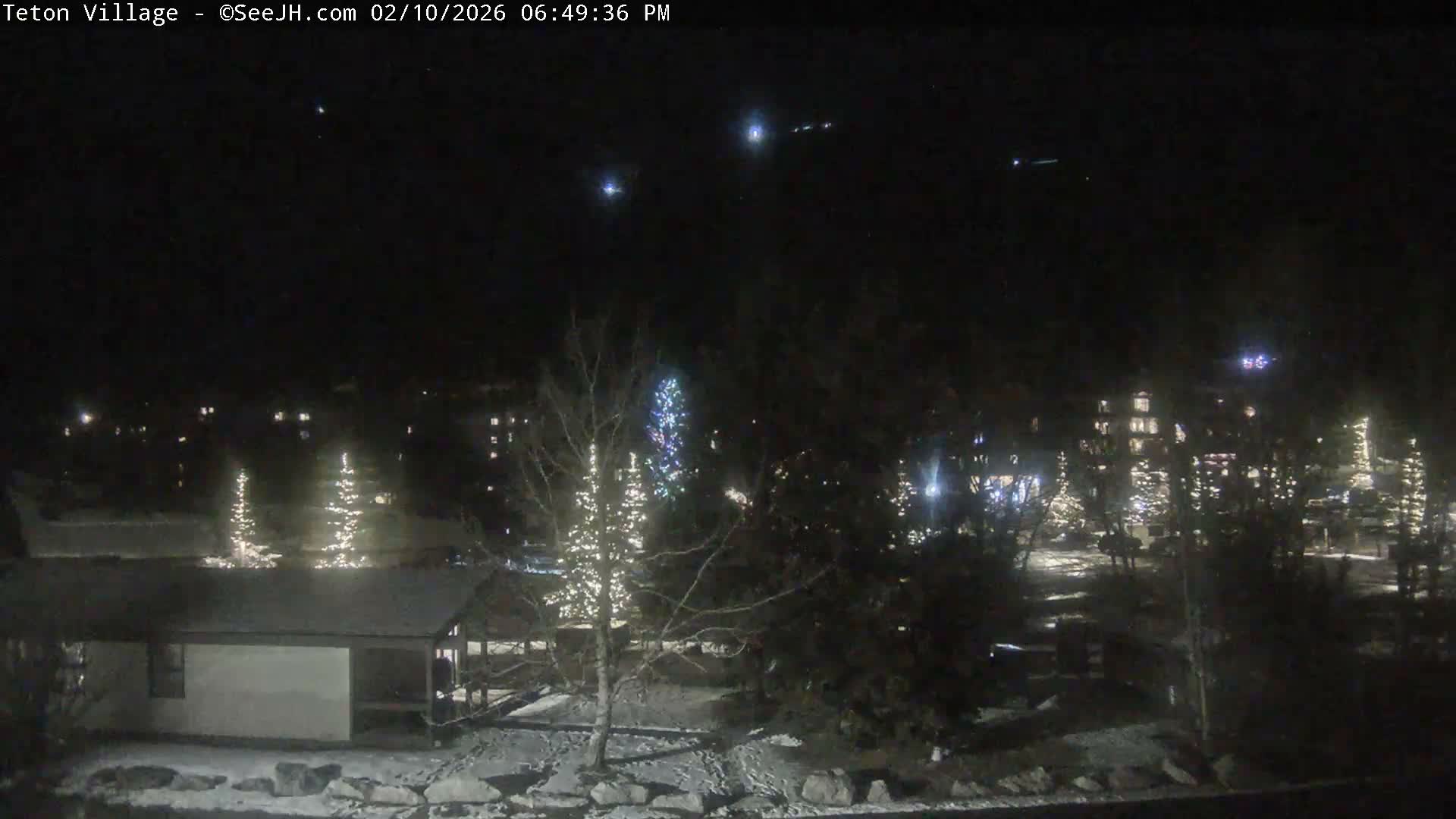 Teton Village & Grand Tetons Ski Slopes Live Cam - Teton Village , Teton, Wyoming, USA