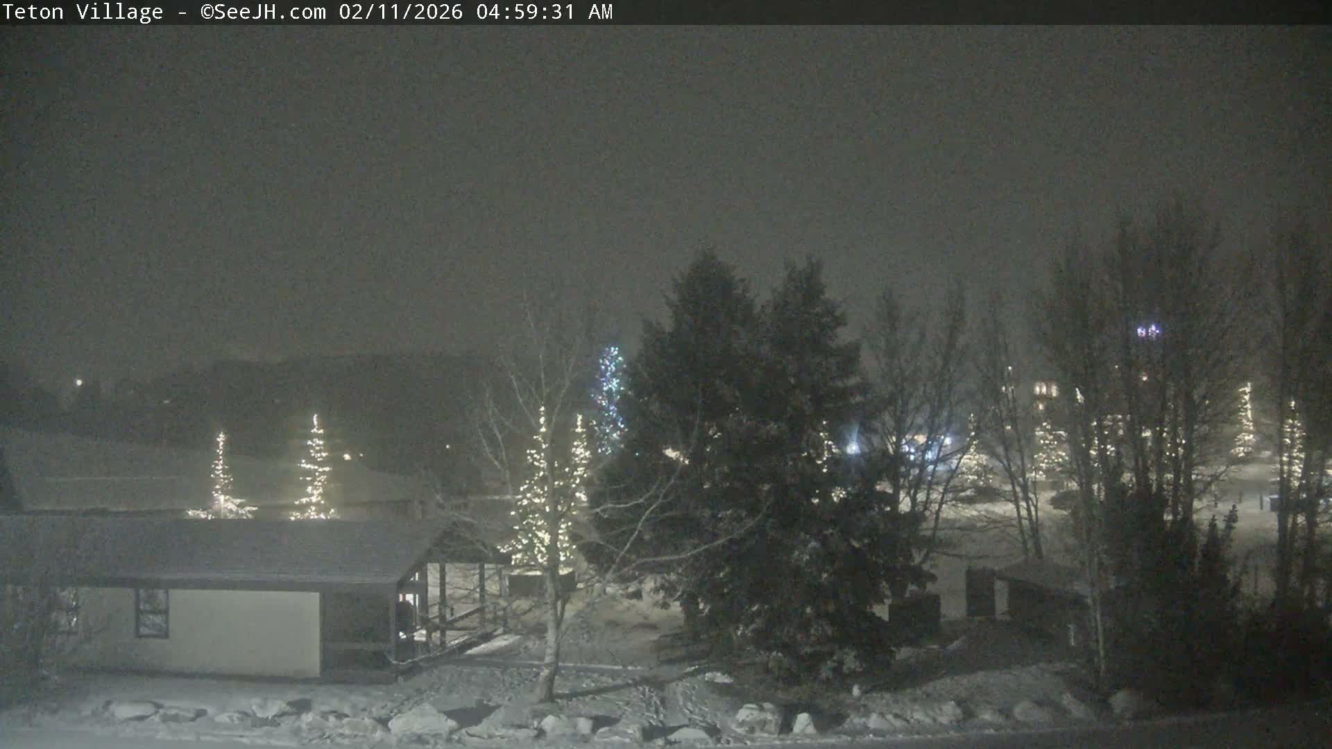 Teton Village & Grand Tetons Ski Slopes Live Cam - Teton Village , Teton, Wyoming, USA