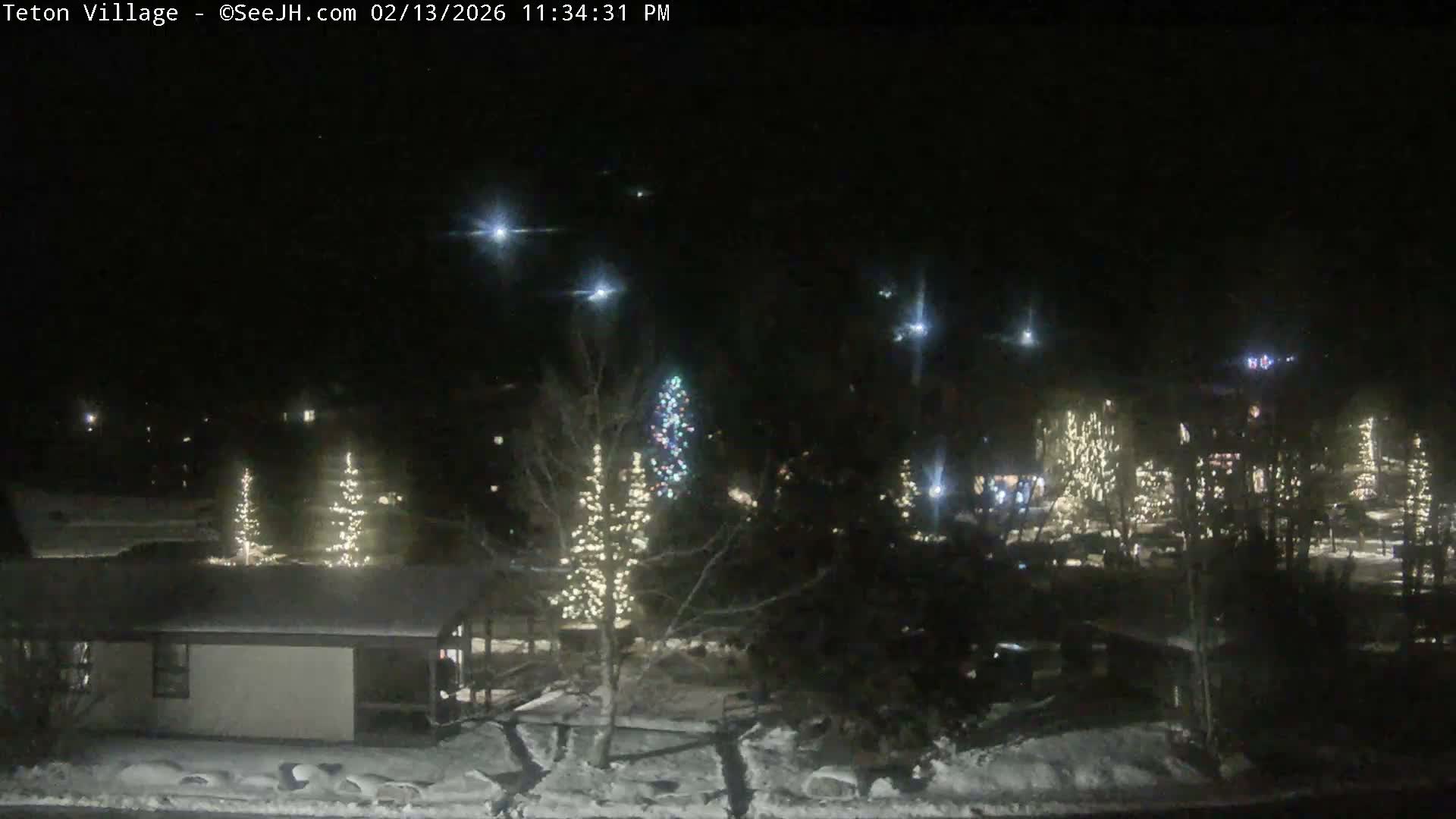 Teton Village & Grand Tetons Ski Slopes Live Cam - Teton Village , Teton, Wyoming, USA