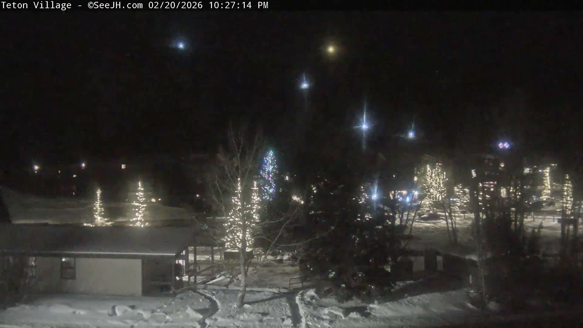 Teton Village & Grand Tetons Ski Slopes Live Cam - Teton Village , Teton, Wyoming, USA