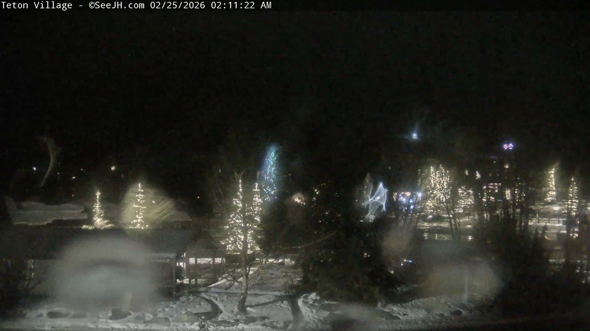 Teton Village & Grand Tetons Ski Slopes Live Cam - Teton Village , Teton, Wyoming, USA