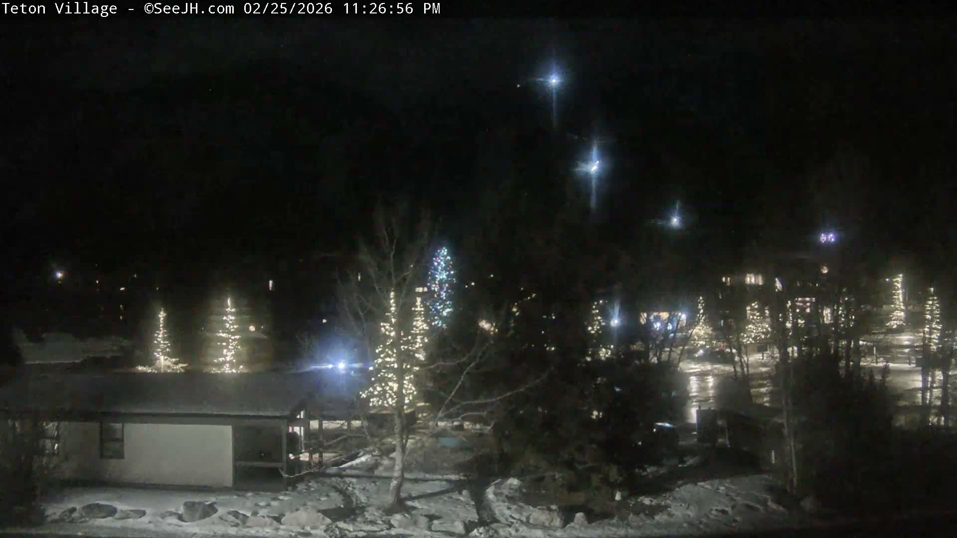 Teton Village & Grand Tetons Ski Slopes Live Cam - Teton Village , Teton, Wyoming, USA