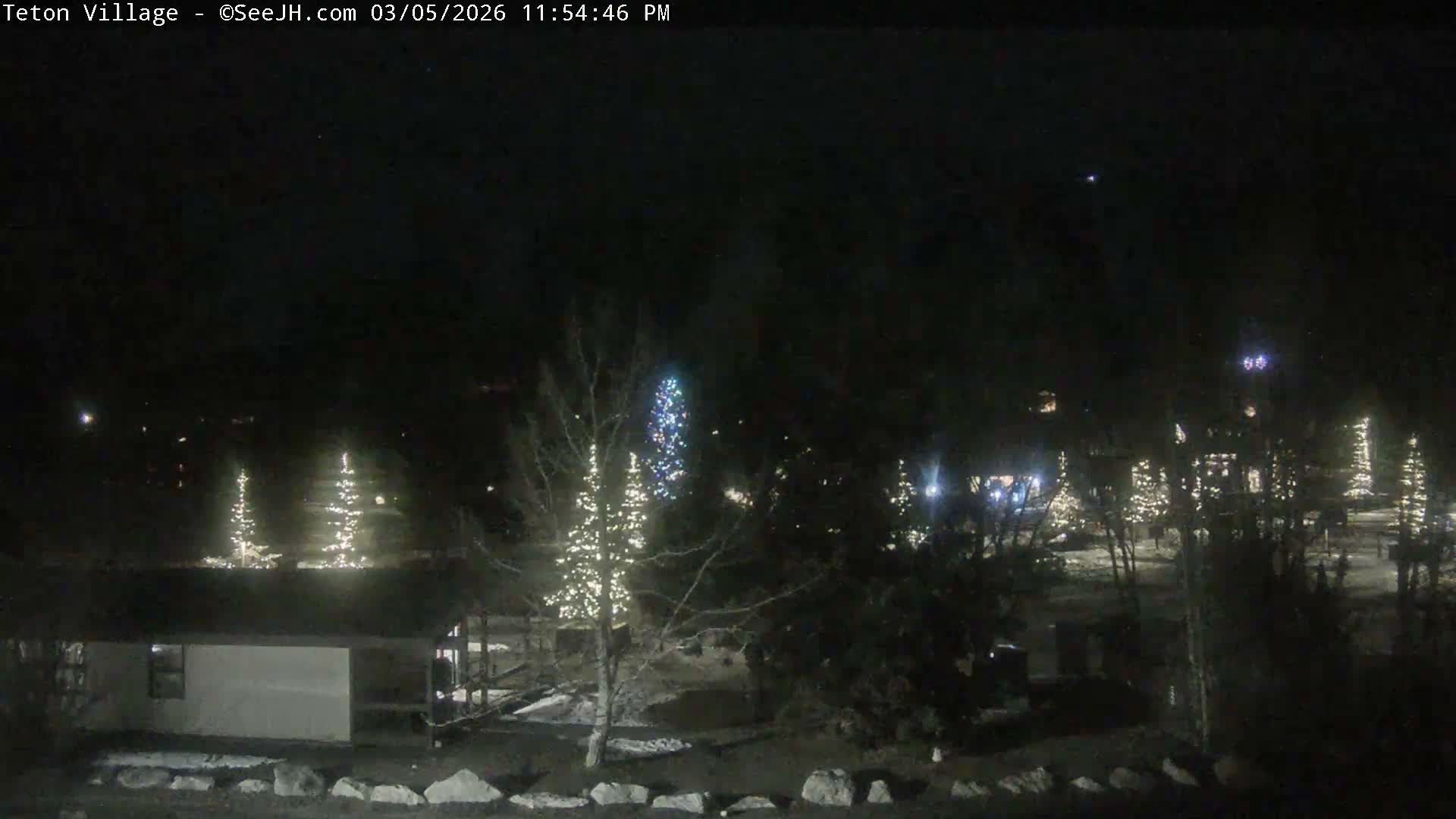 Teton Village & Grand Tetons Ski Slopes Live Cam - Teton Village , Teton, Wyoming, USA